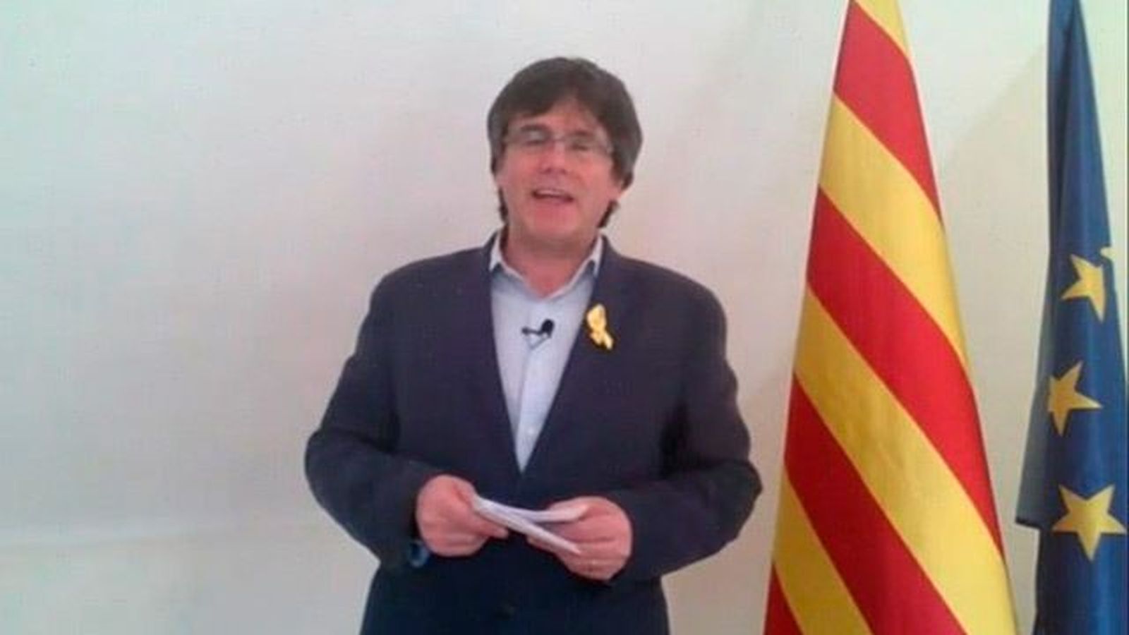 Puigdemont acusa al juez Llarena de "usurpar la función de la democracia"