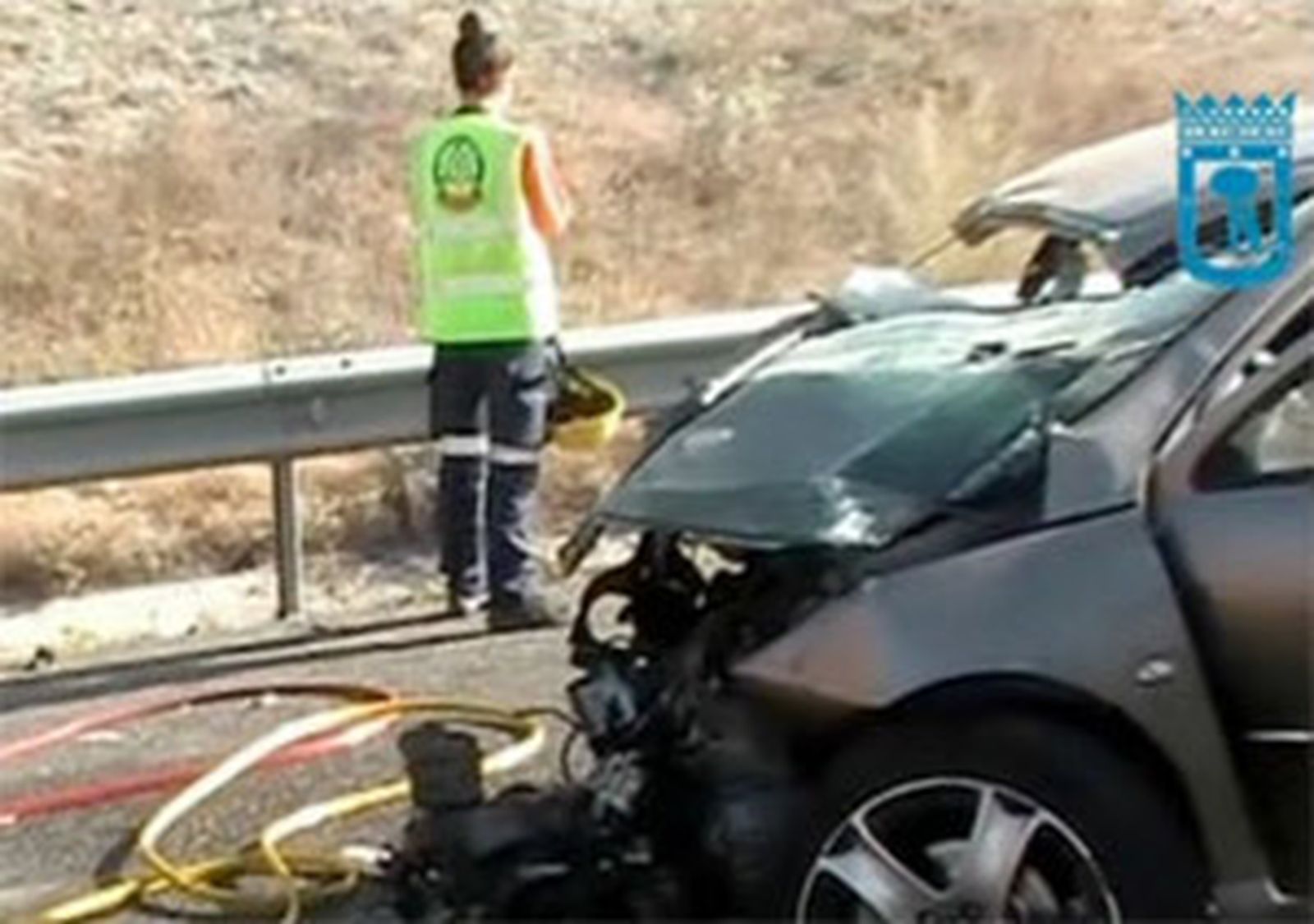 Accidente en madrid