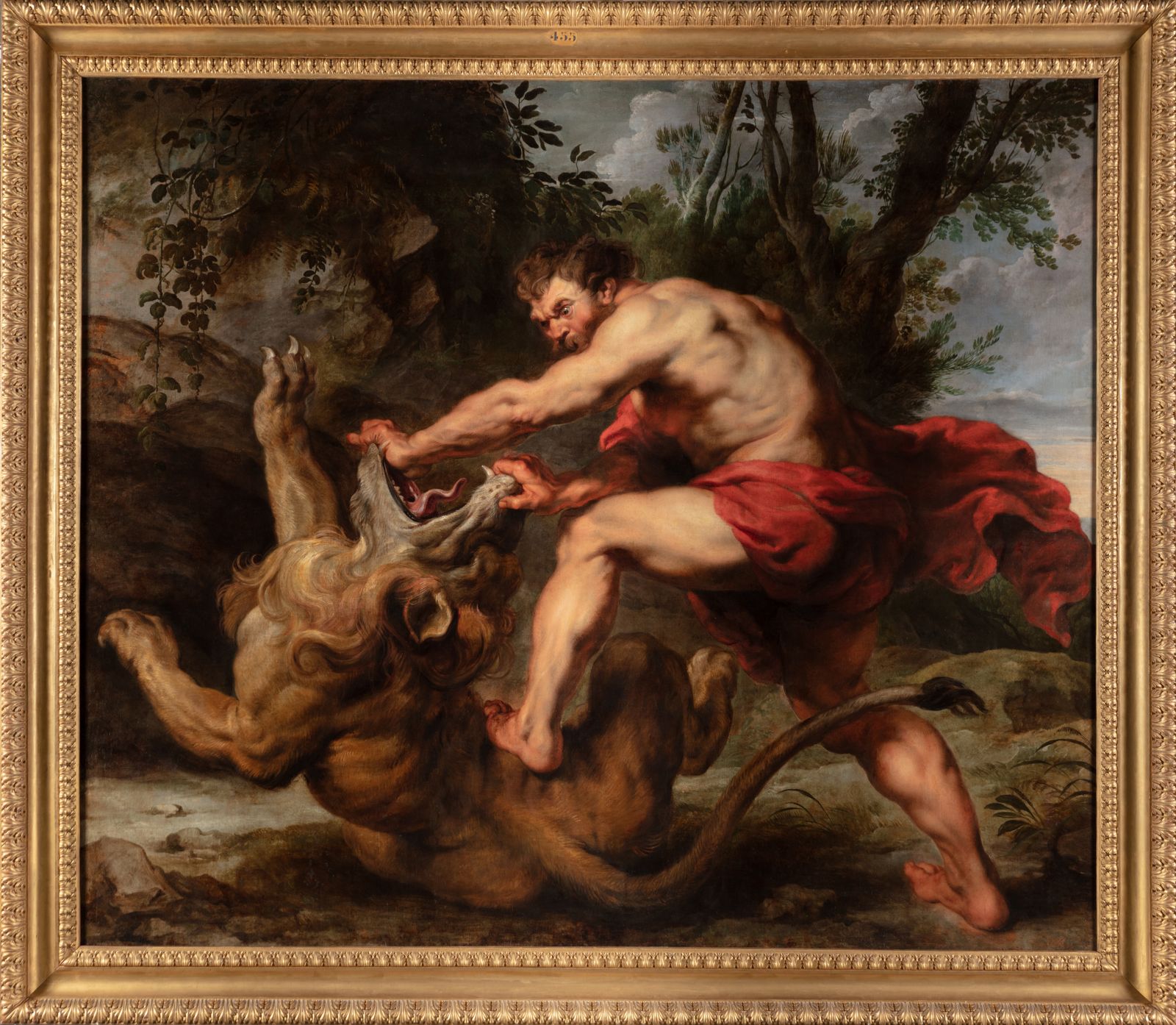'Sansón y el león', de Pedro Pablo Rubens
