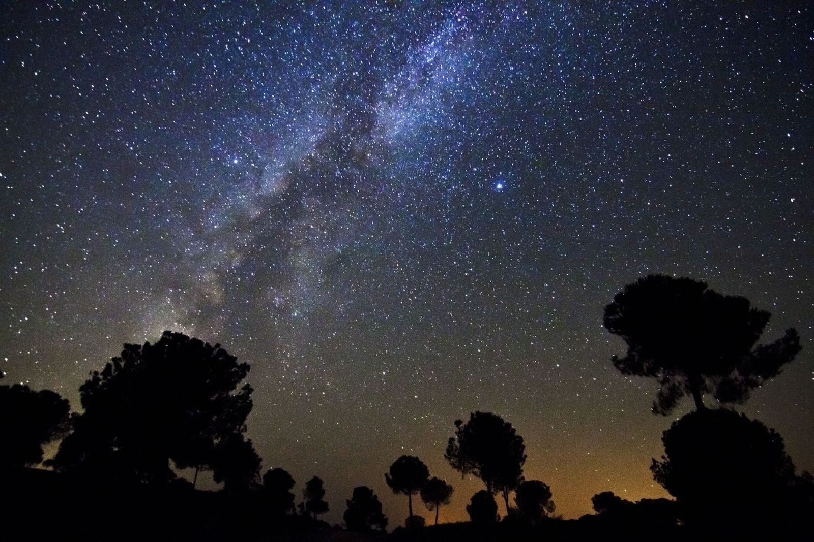 La Vía Láctea en la bóveda celeste