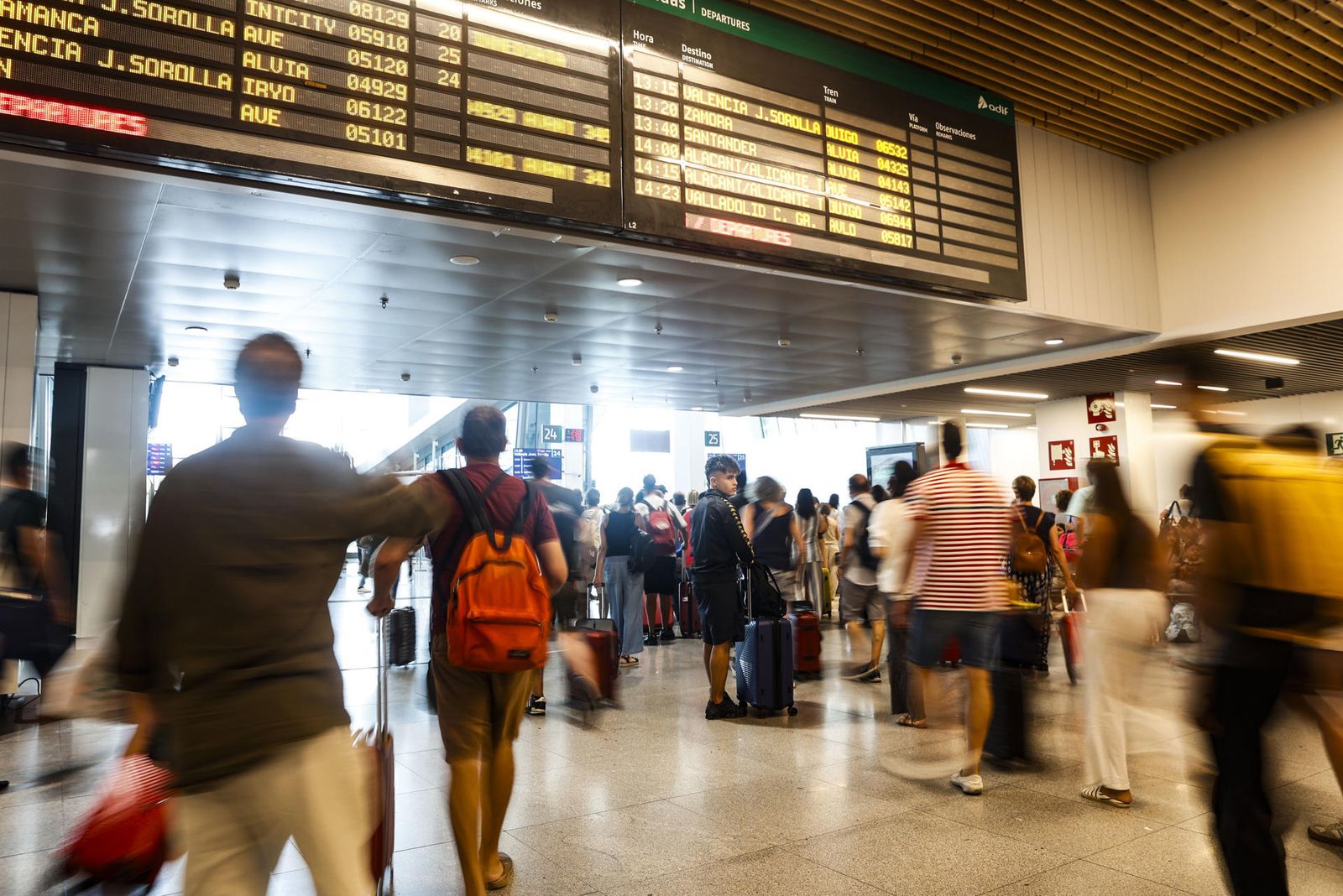 Imagen de la estación de Chamartín