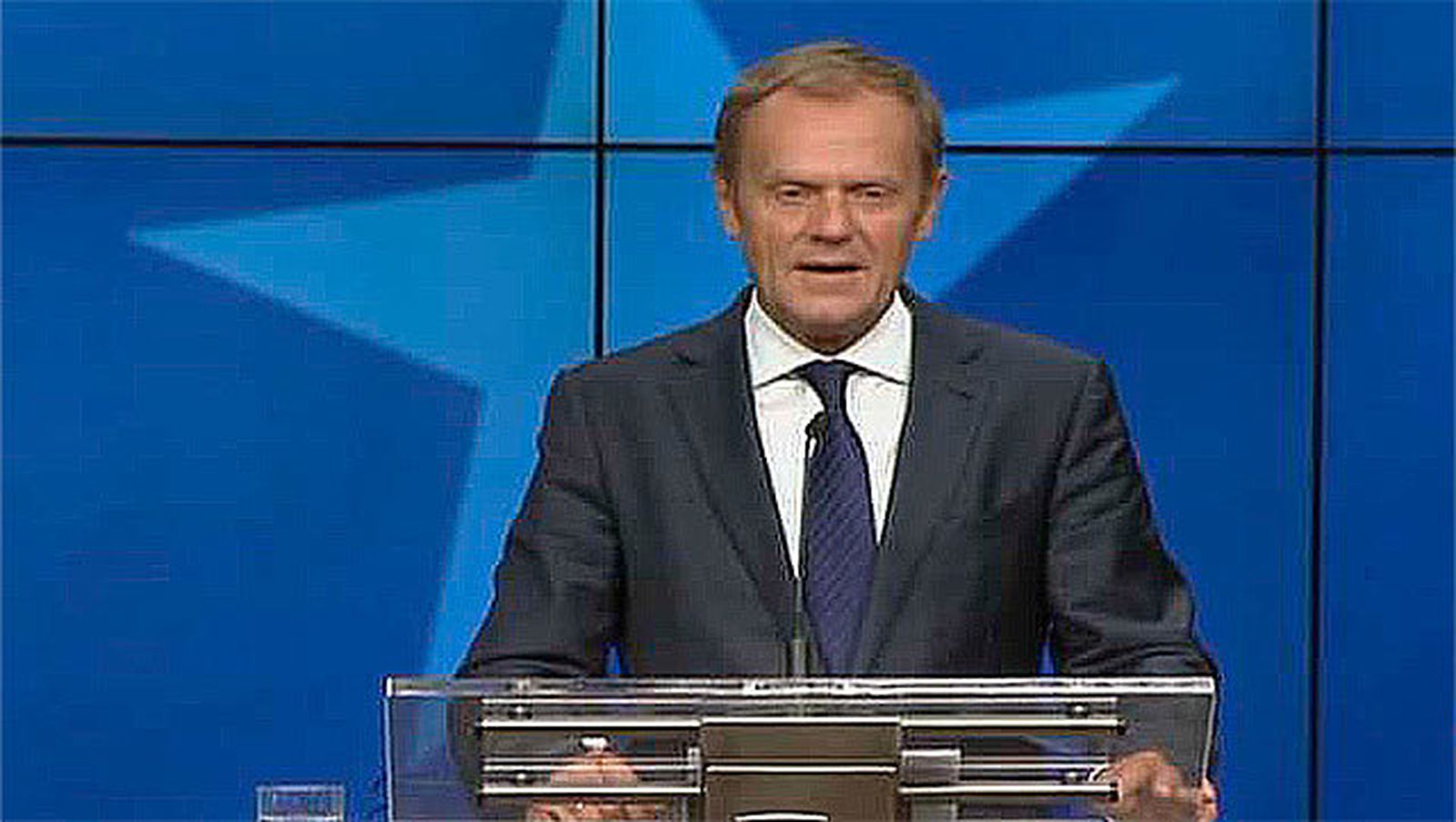 El presidente del Consejo Europeo, Donald Tusk