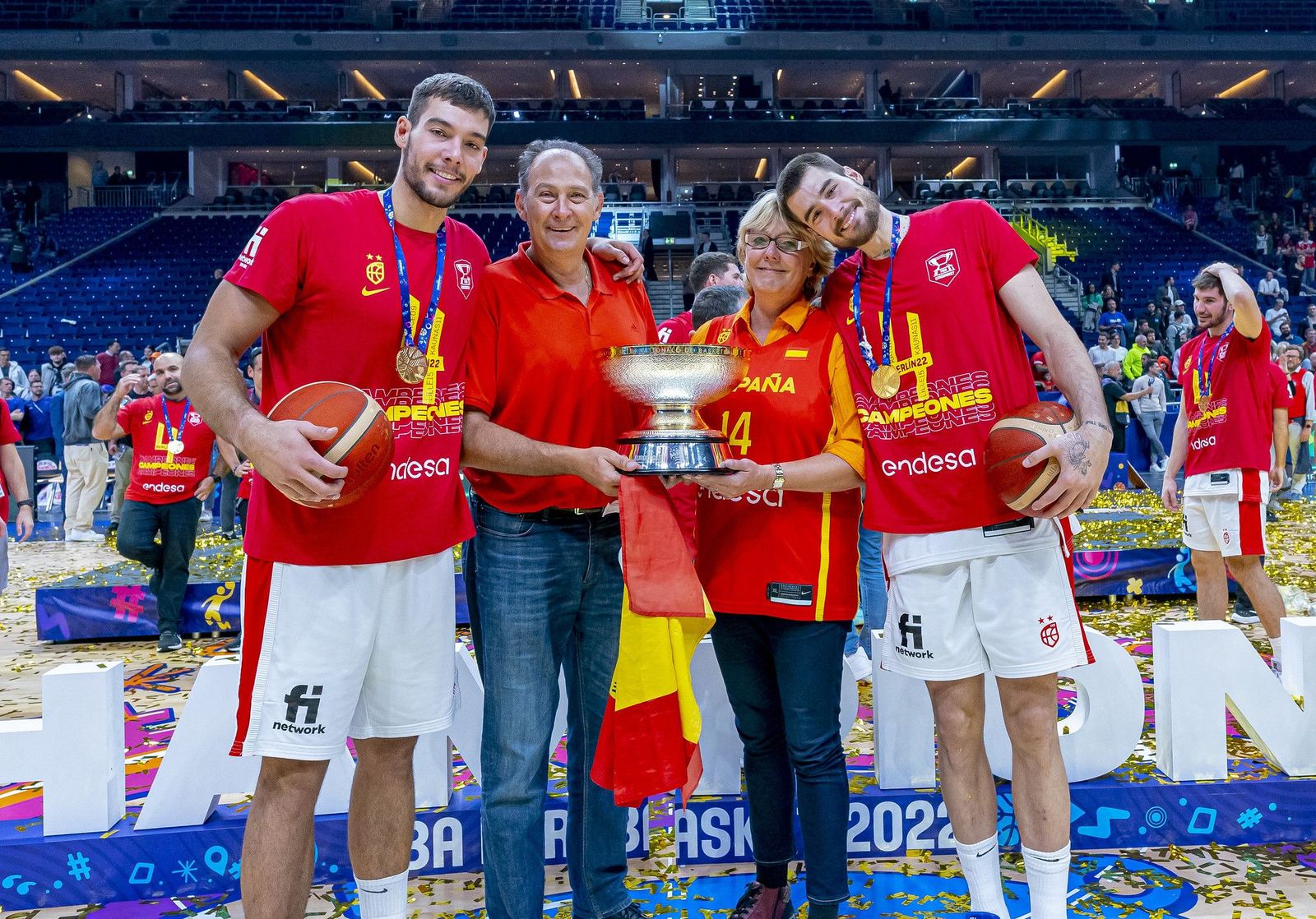 Las Rozas vibra con los hermanos Hernangómez