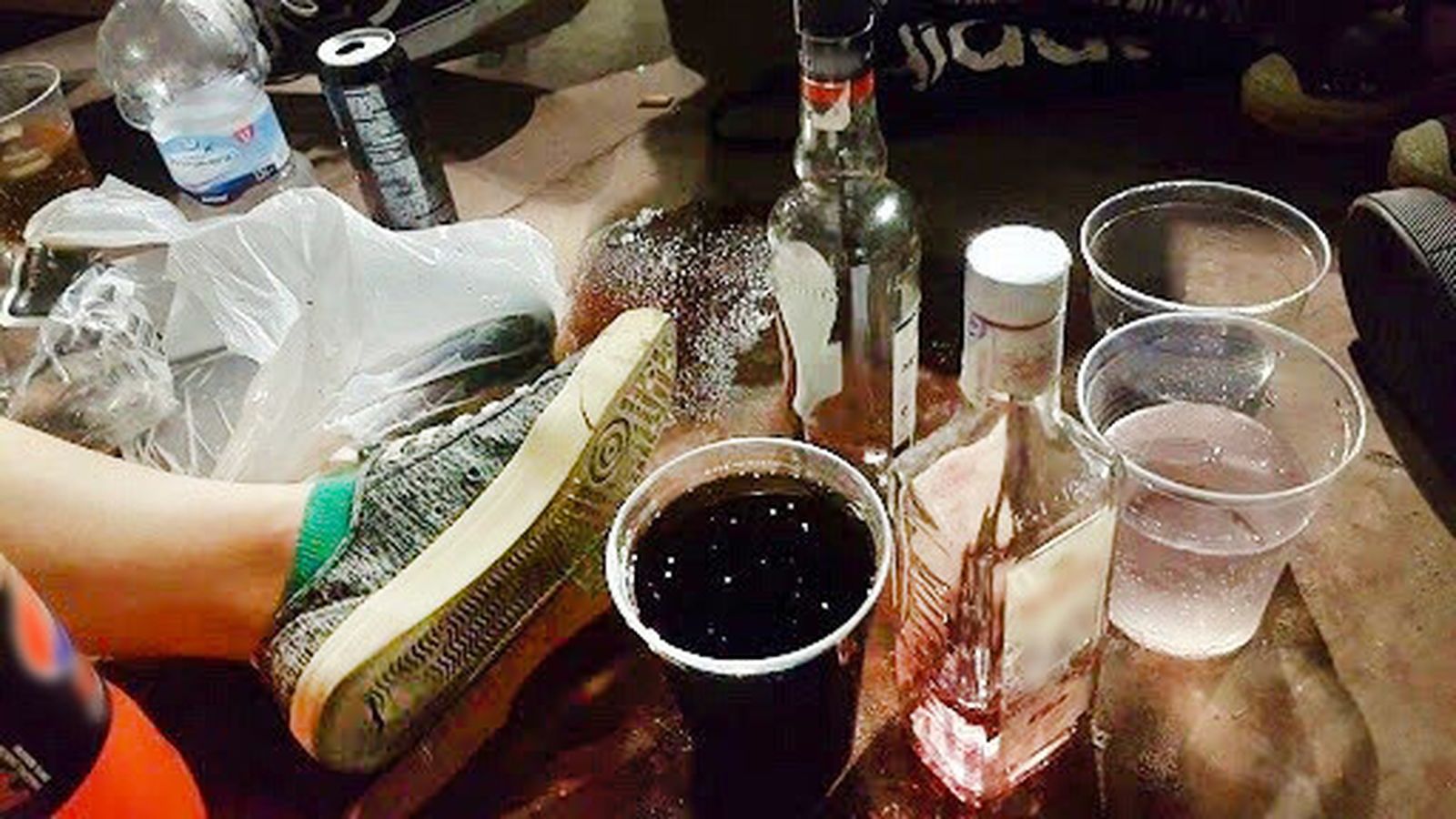 Los efectos de la intoxicación etílica en menores