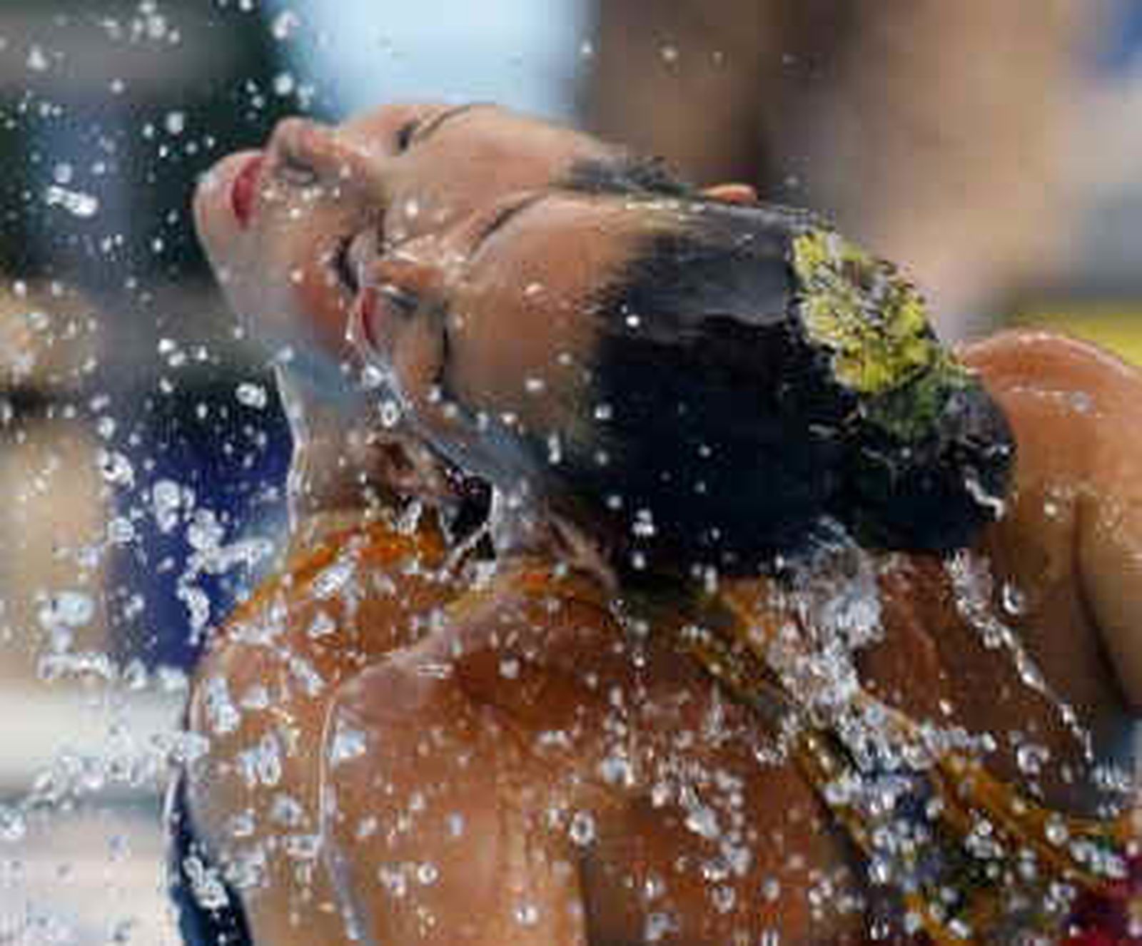 El equipo español de natación sincronizada  arriesga y pierde el bronce ante Canadá en el último momento
