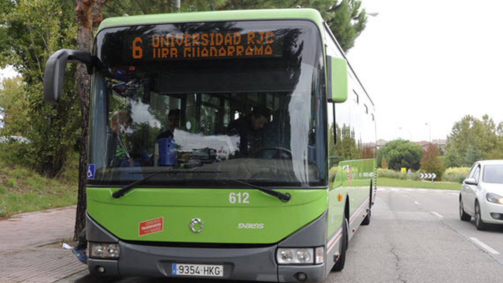 Autobús de la línea urbana 6 de Móstoles