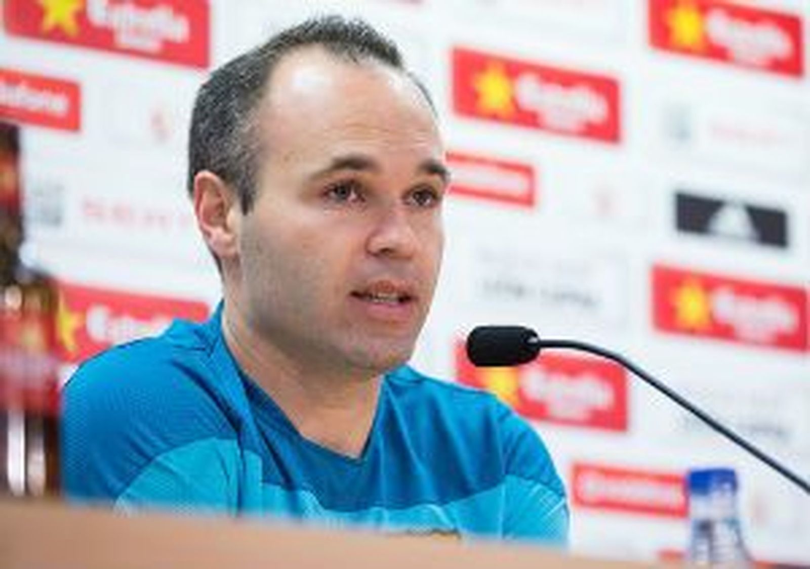 Iniesta, ante la final