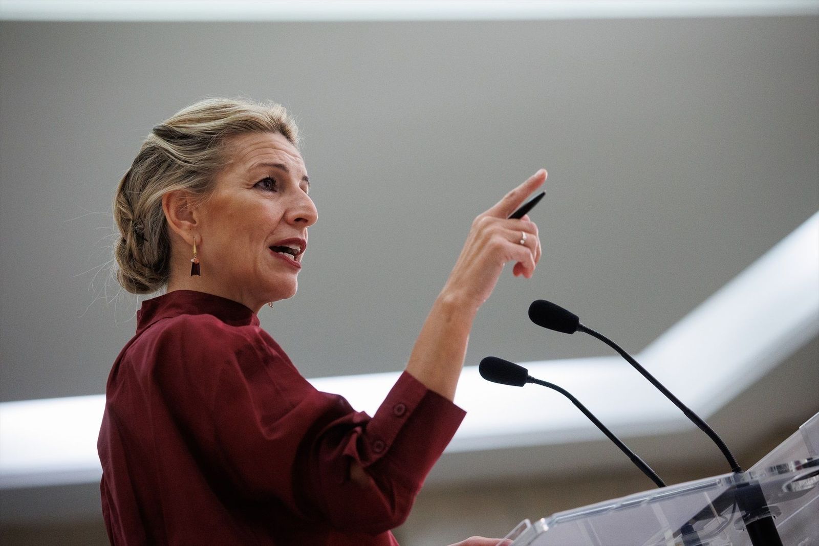 Yolanda Díaz considera "urgente" el desbloqueo de la Ley de Vivienda