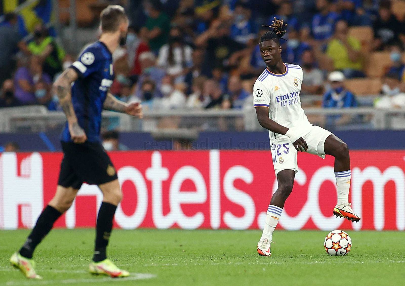 Camavinga ante el Inter de Milán