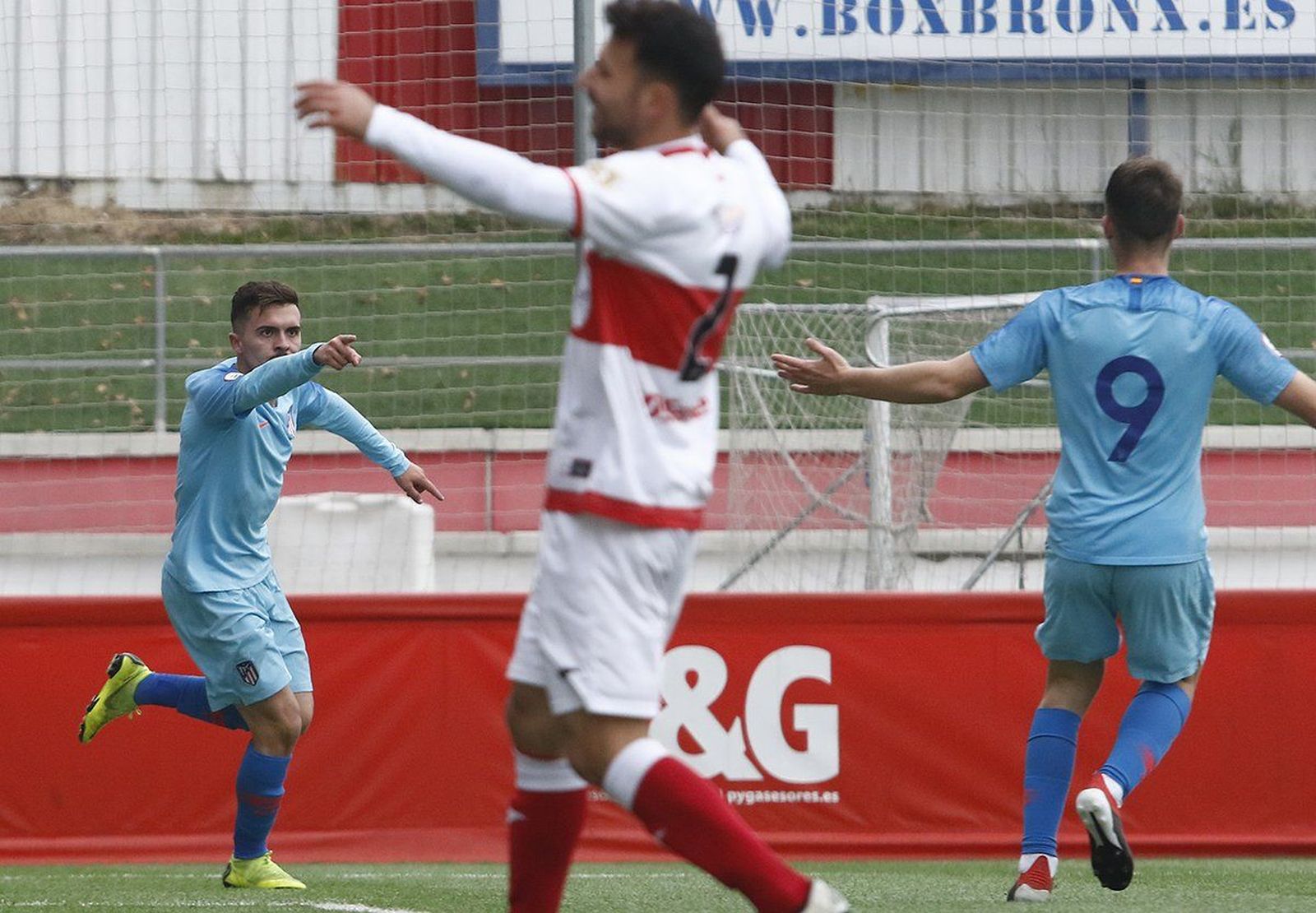 0-2. El Atlético B conquista Matapiñonera
