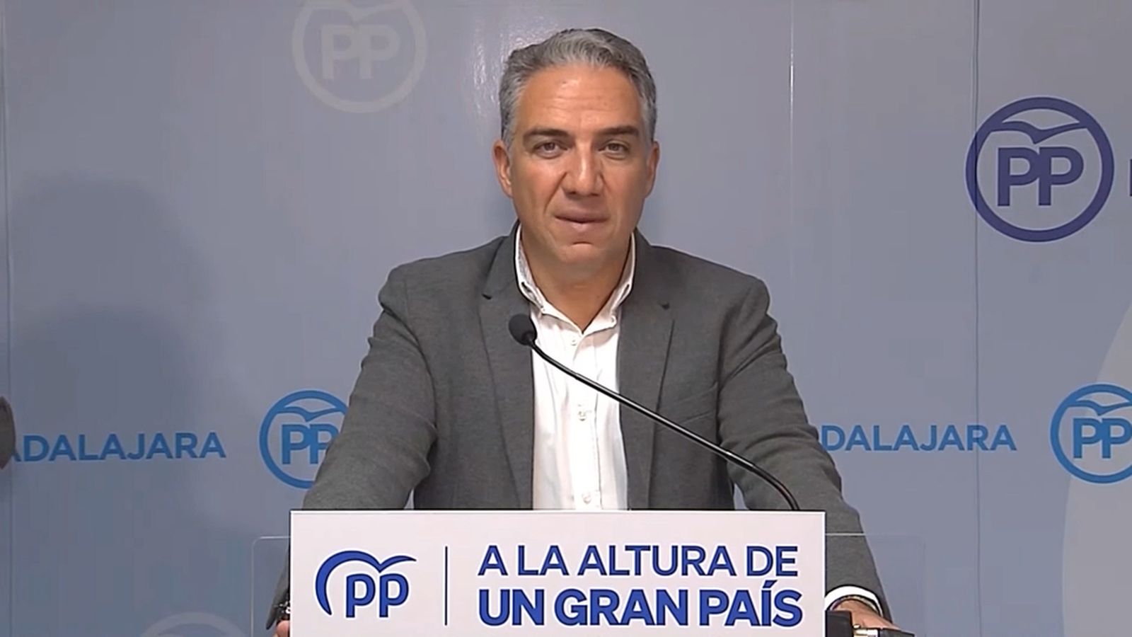 El coordinador general del PP, Elías Bendodo