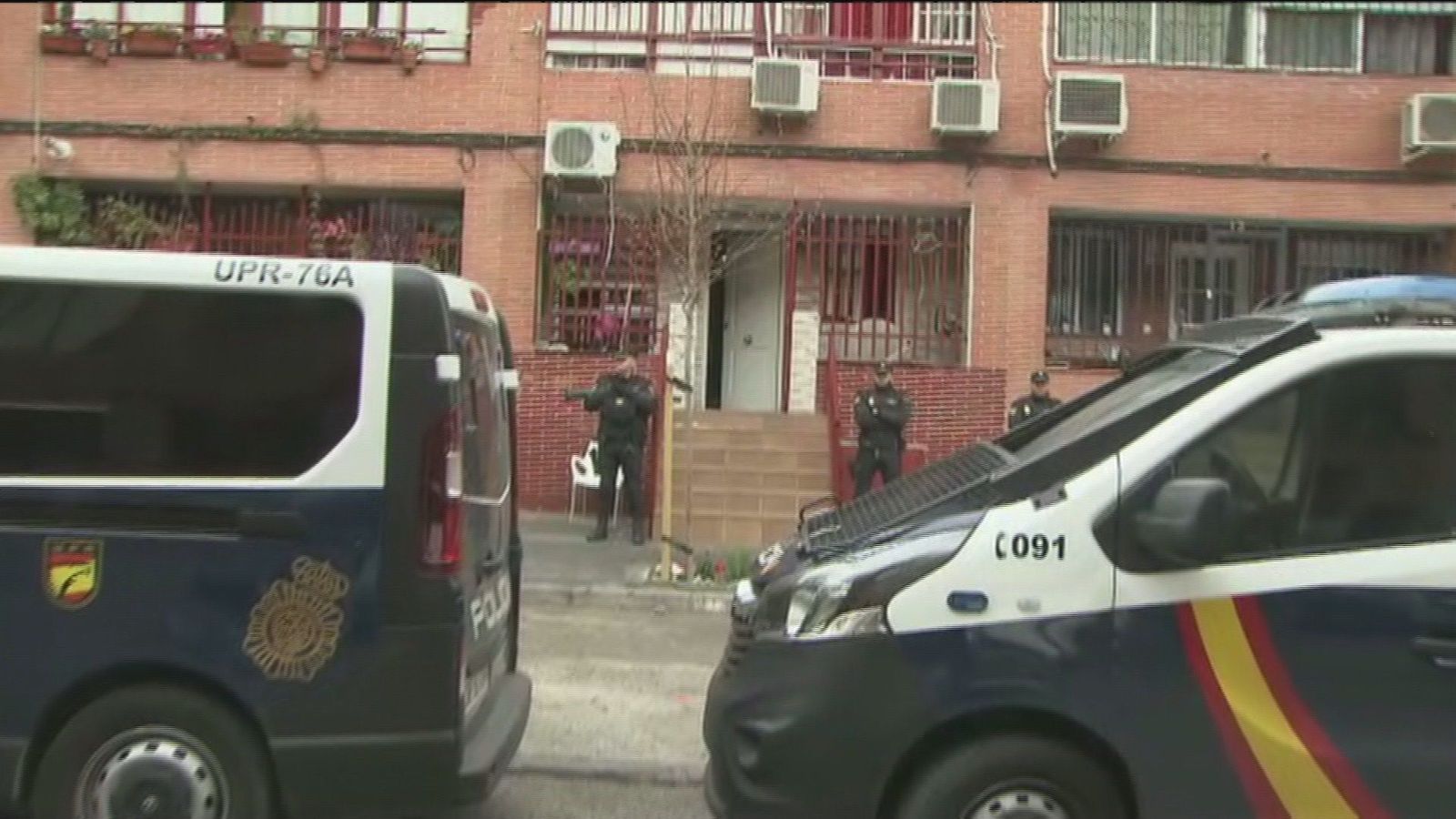 Operación policial en Madrid contra una banda dedicada al robo de camiones
