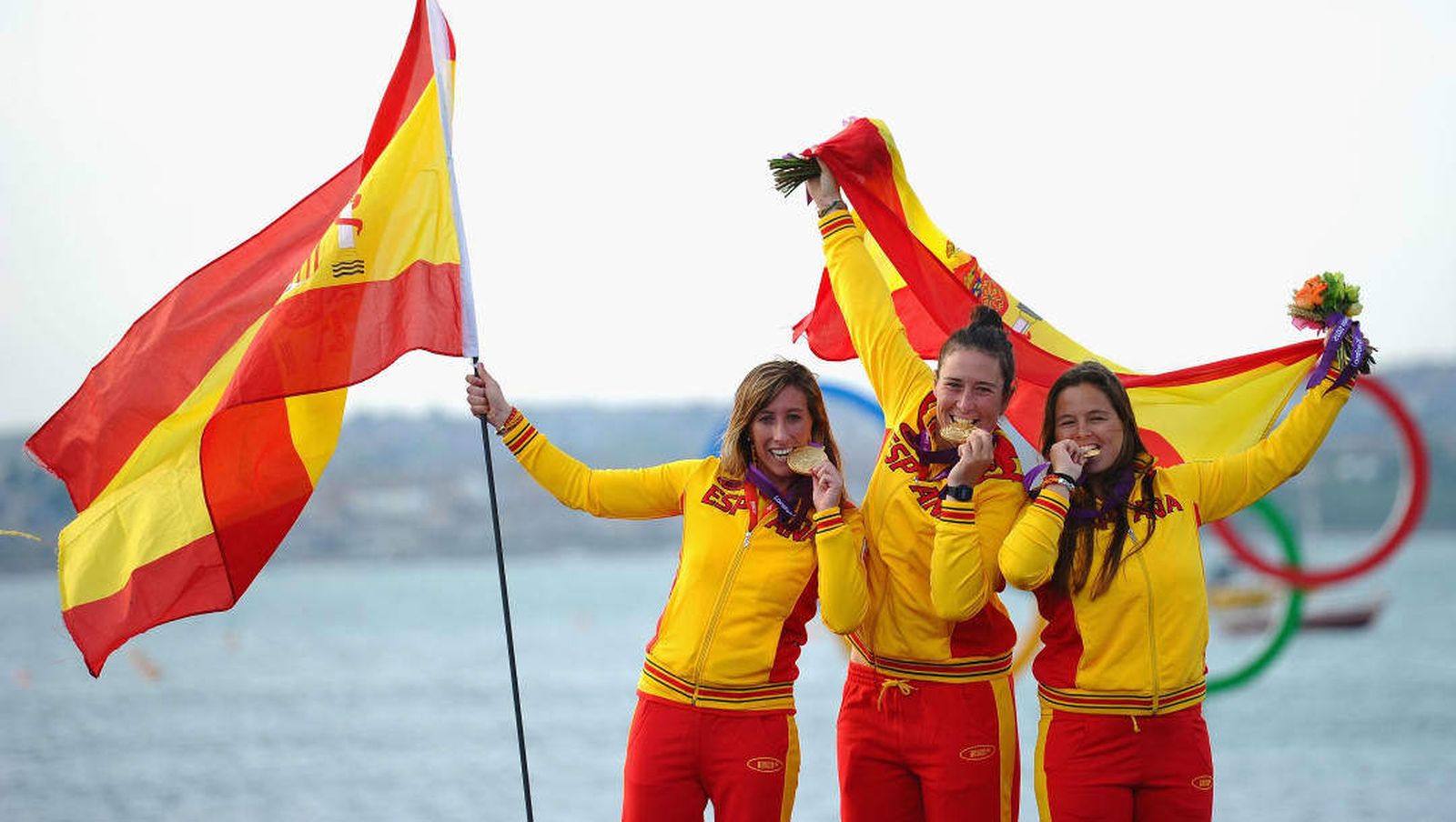 Támara Echegoyen, Ángela Pumariega y Sofía Toro