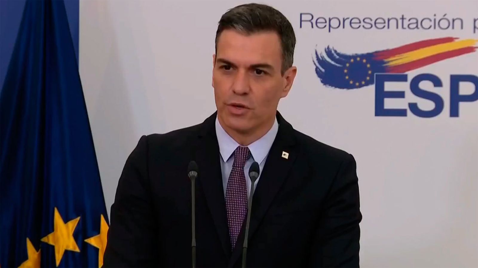 Pedro Sánchez en Bruselas