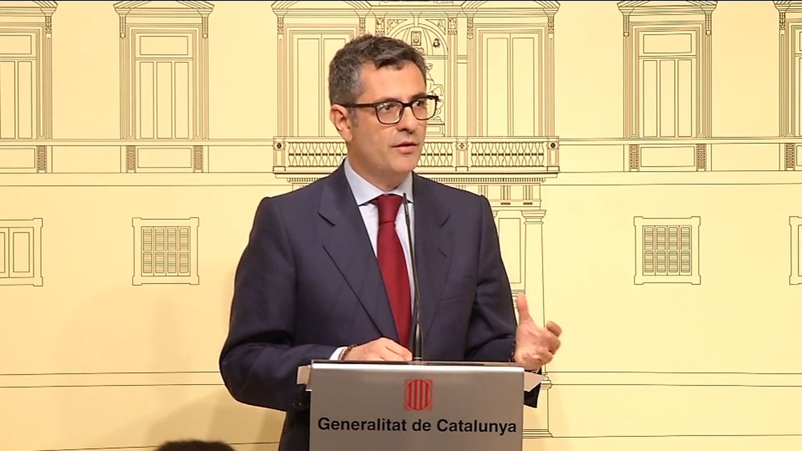 Ministro de la Presidencia, Félix Bolaños