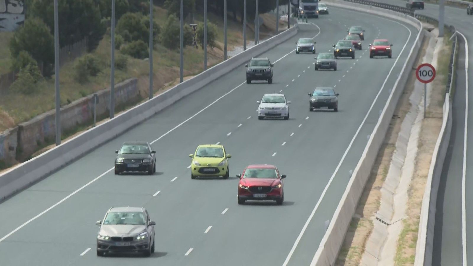 Abierto el primer tramo de ampliación de la M-607 con un carril más entre Tres Cantos y Colmenar