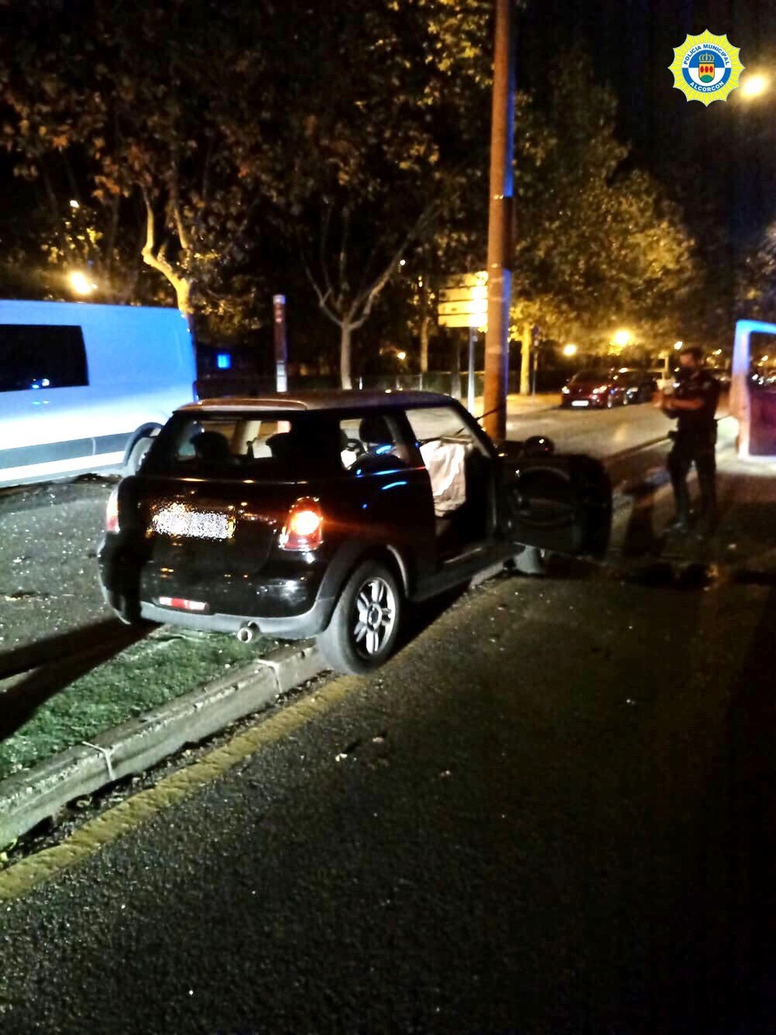 Accidente de tráfico en Alcorcón