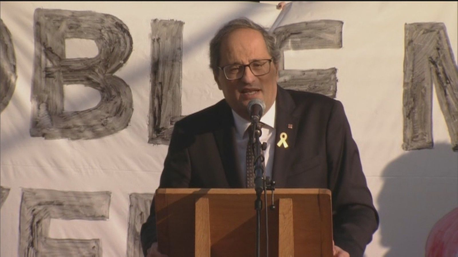 Torra anima a los CDR: "Apretad, hacéis bien en apretar"
