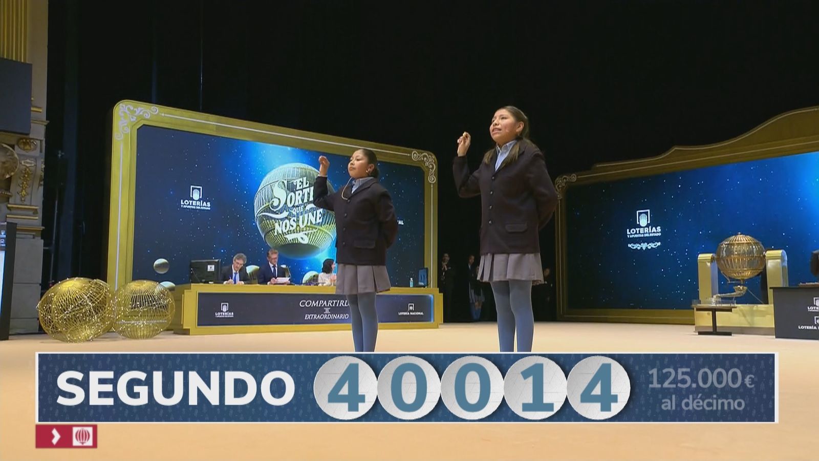 40014, segundo premio