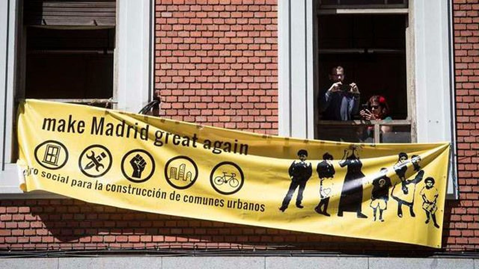 Mantienen la ocupación del edificio del futuro museo Ambasz
