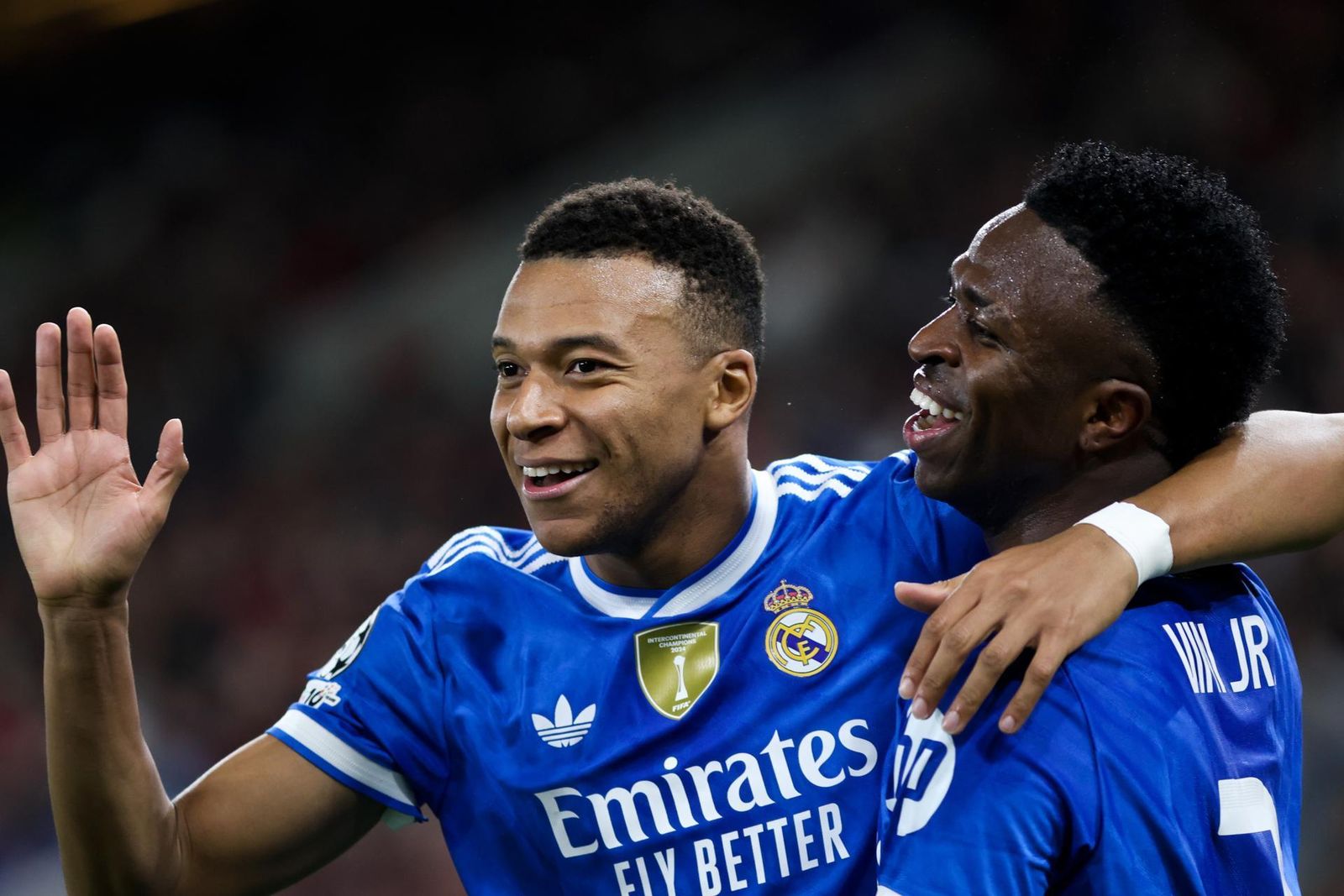 Mbappé tras la victoria en Atenas