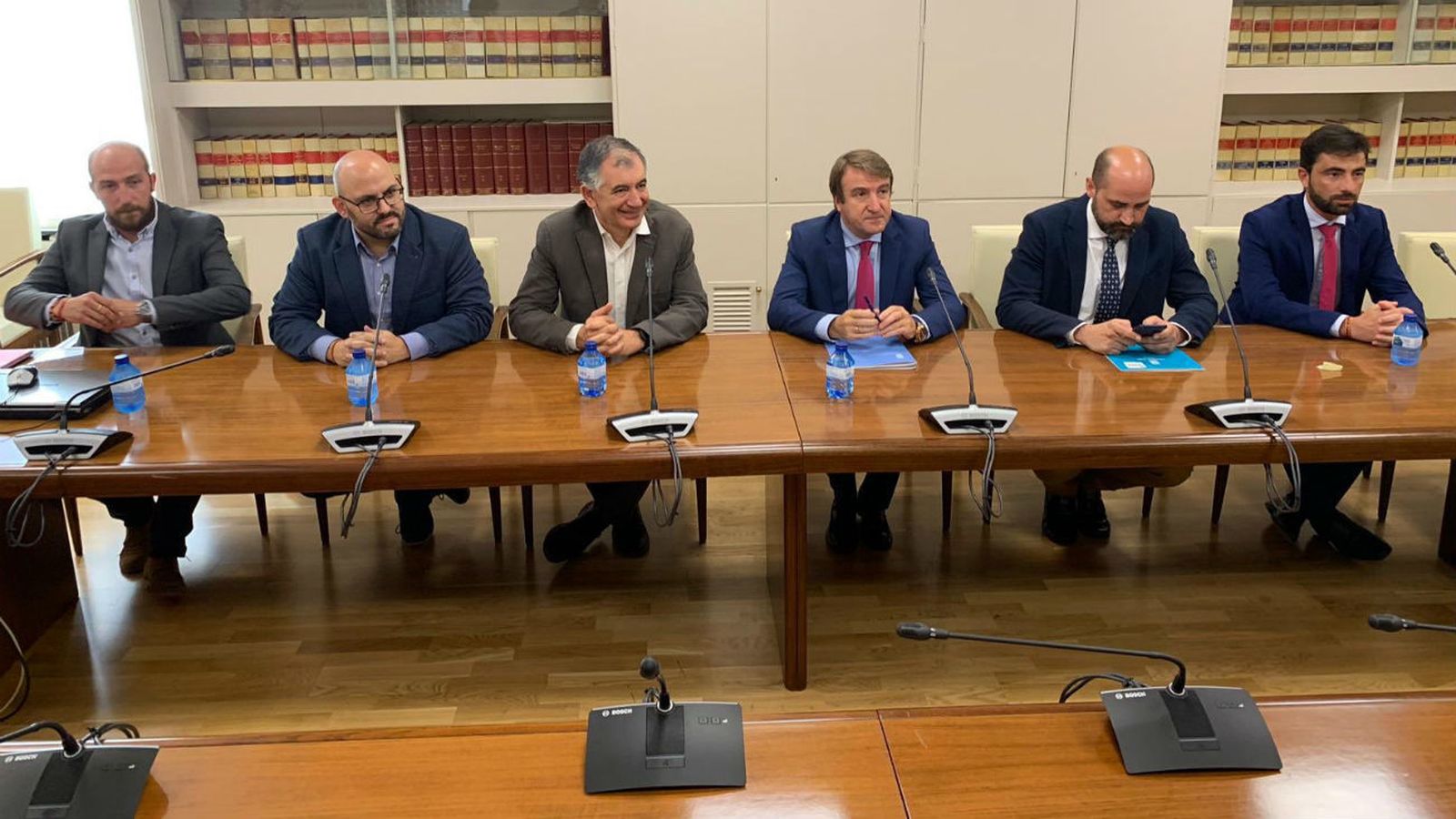 Alcaldes se reúnen con el Ministerio de Fomento