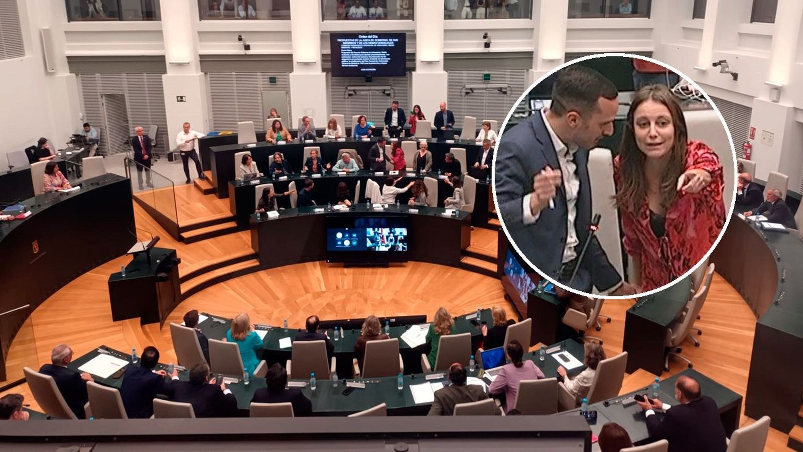 Bronco pleno del Ayuntamiento de Madrid entre quejas, expulsiones y acusaciones de homofobia