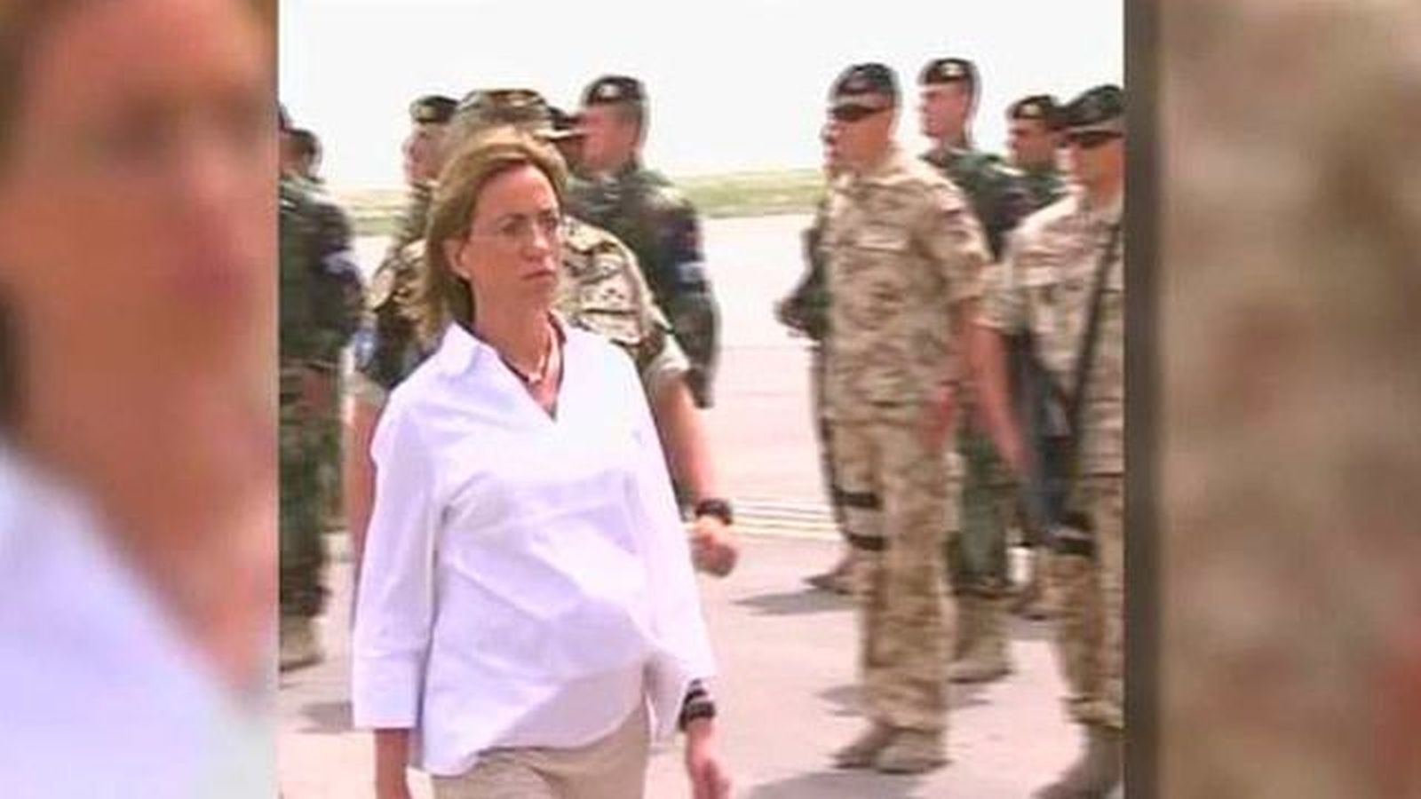 Carme Chacón, la primera ministra española de Defensa
