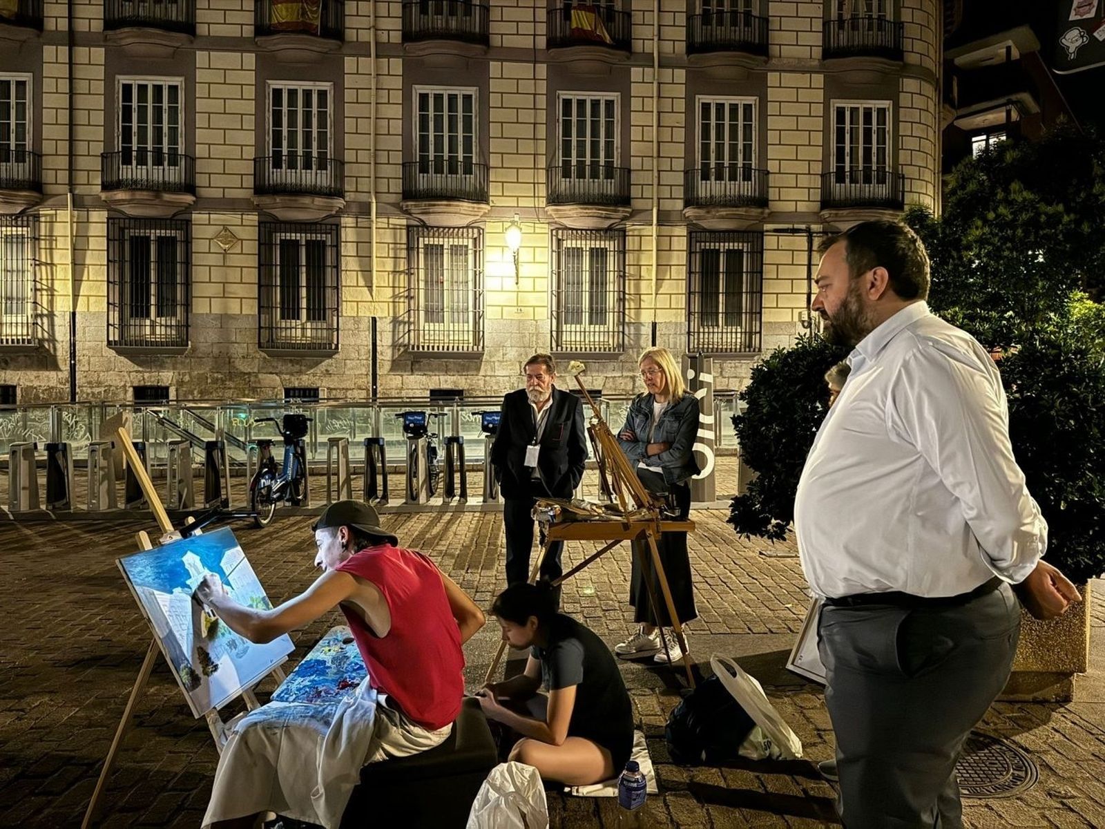 Este sábado, II Certamen de pintura rápida nocturna en el Madrid de los Austrias