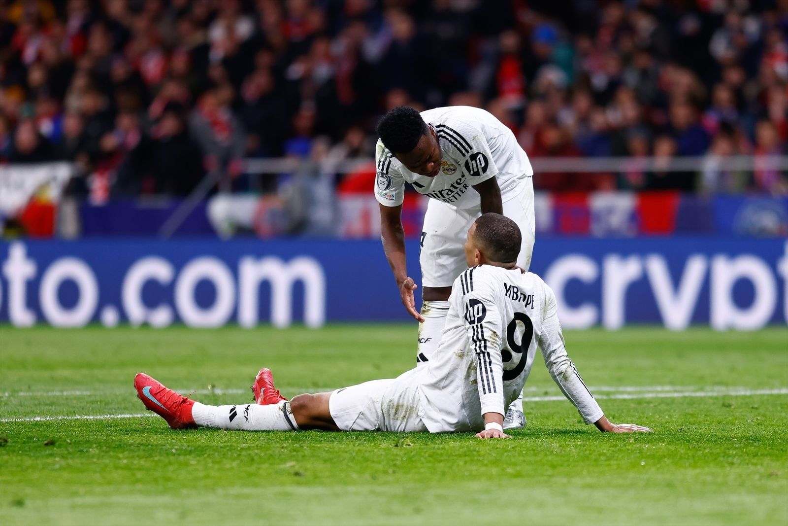 Mbappé se entrena a parte