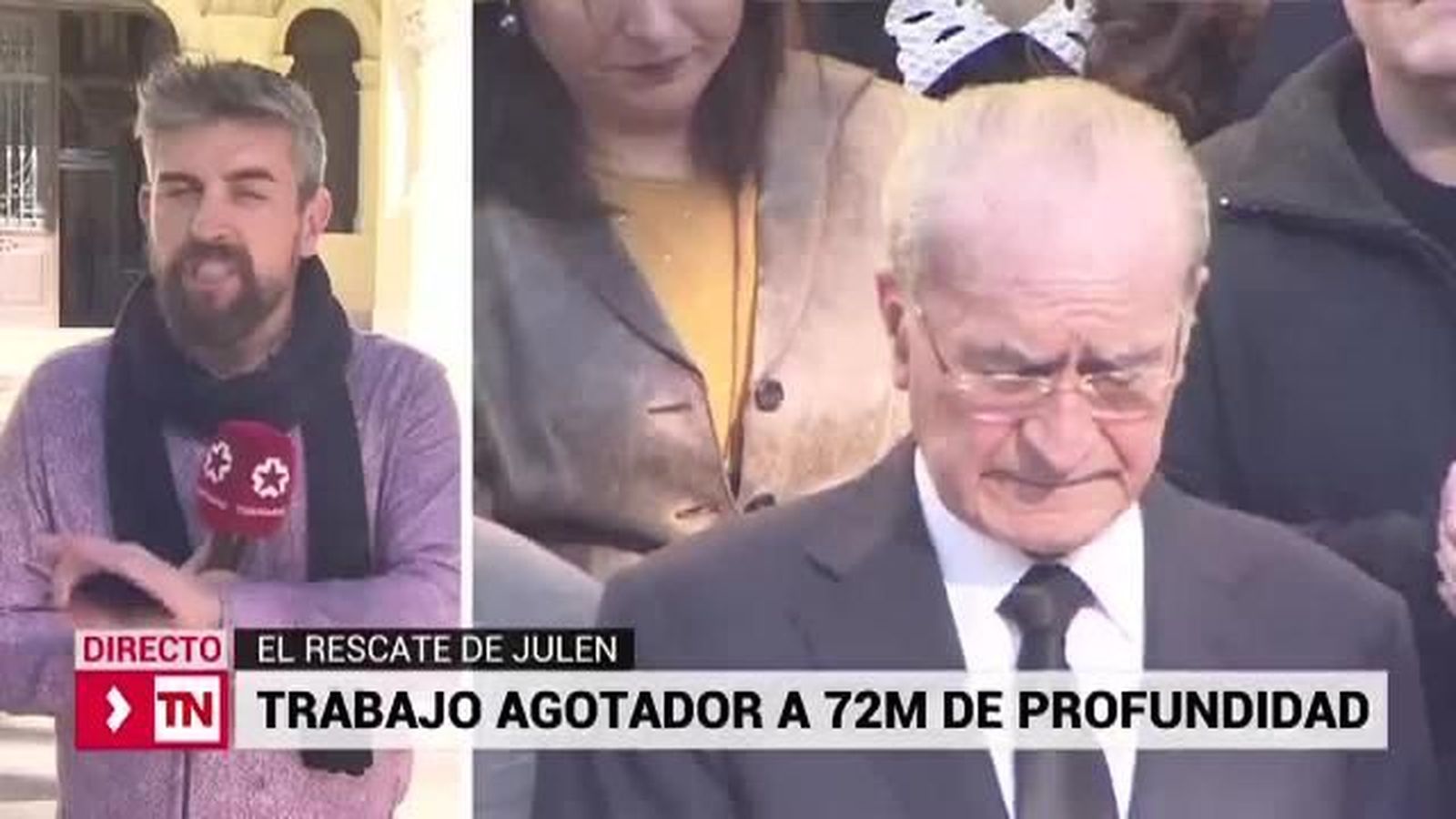 Un centenar de personas se concentran en Málaga en recuerdo a Julen