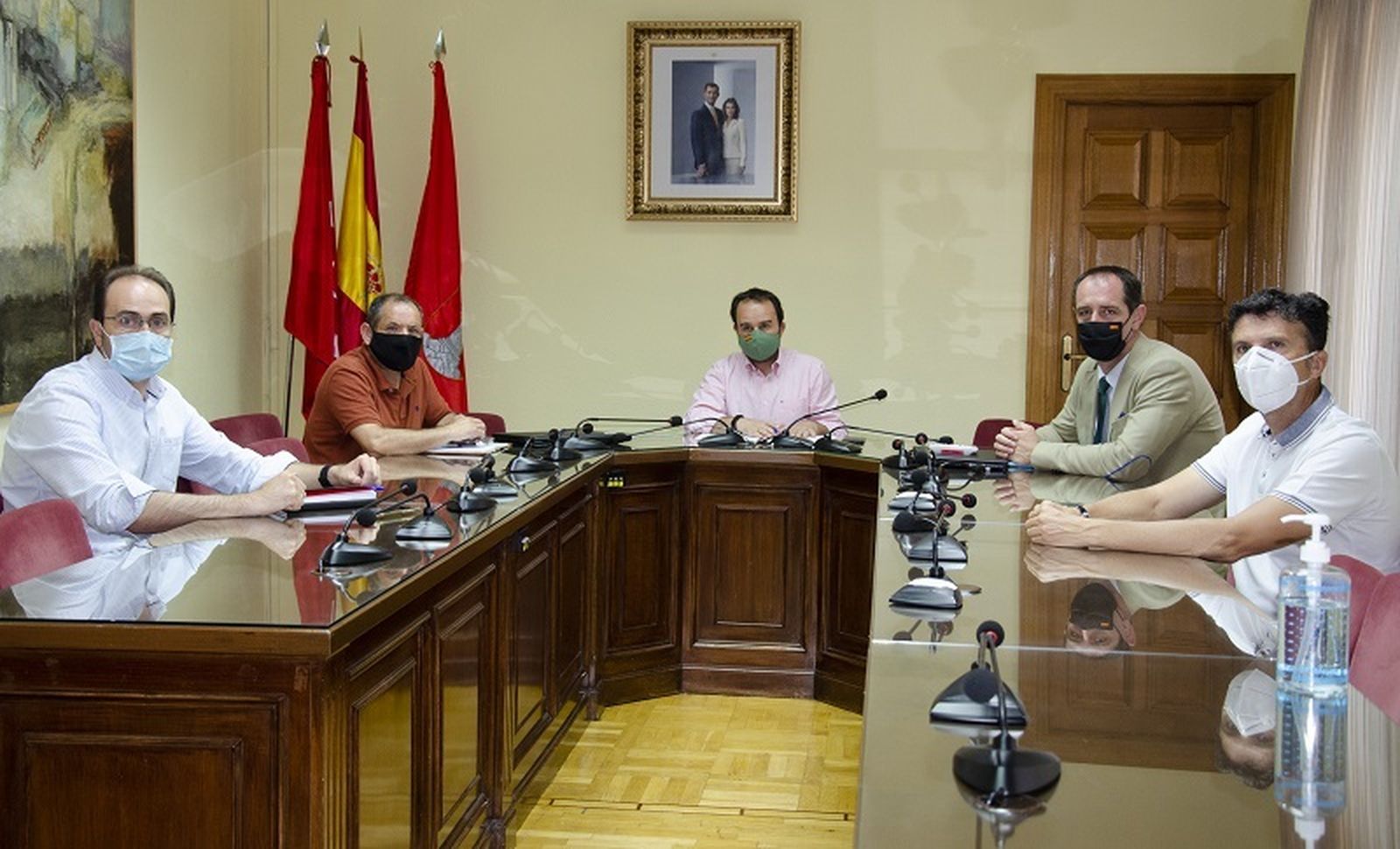 Reunión de los alcaldes de sierra oeste de Madrid