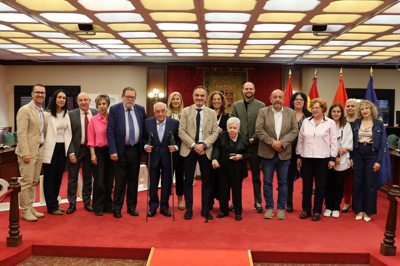 Recepción municipal a  los ganadores de los Premios Mostoleños 2026