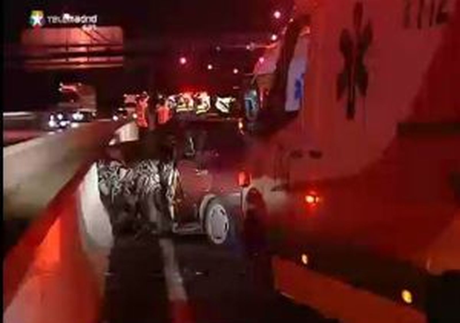 Muere un hombre al colisionar su coche frontalmente con en el de un kamikaze M-40