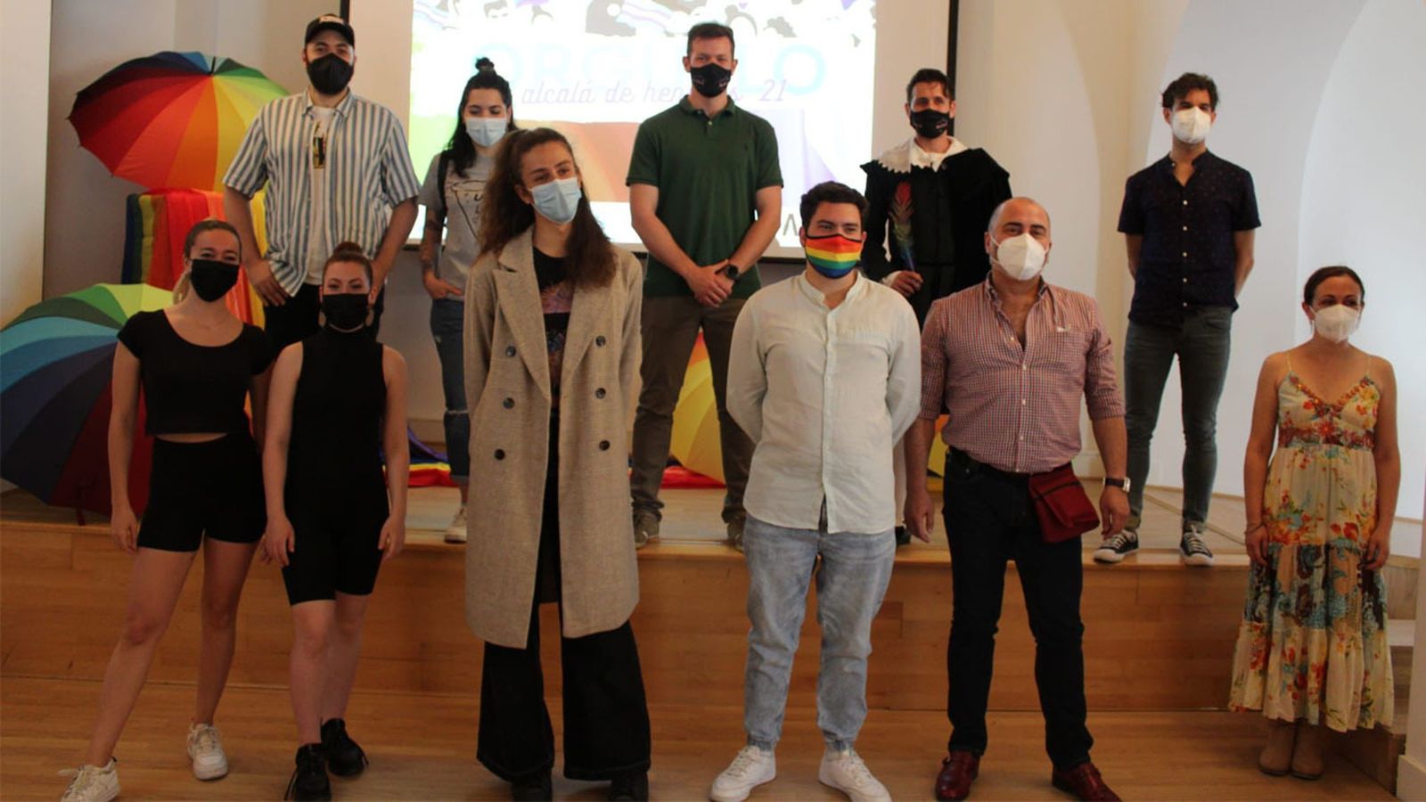 Presentación de la quinta edición del Orgullo LGTBI de Alcalá de Henares