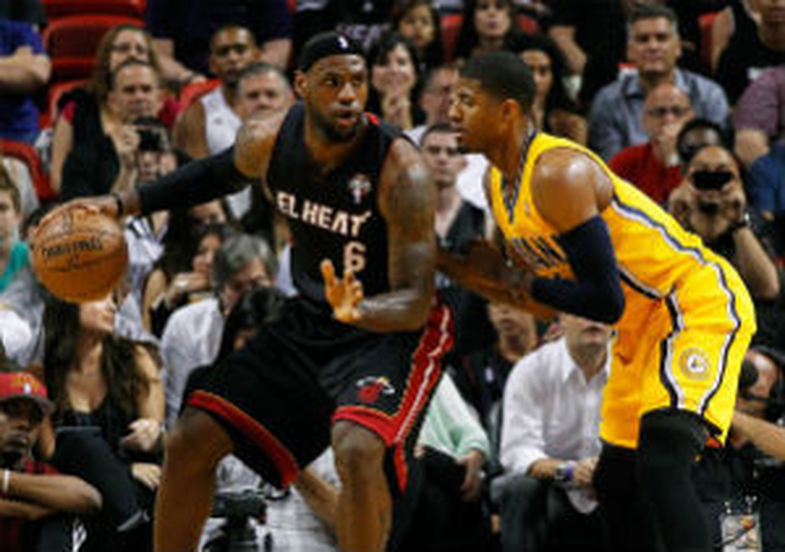 LeBron James ante los Pacers