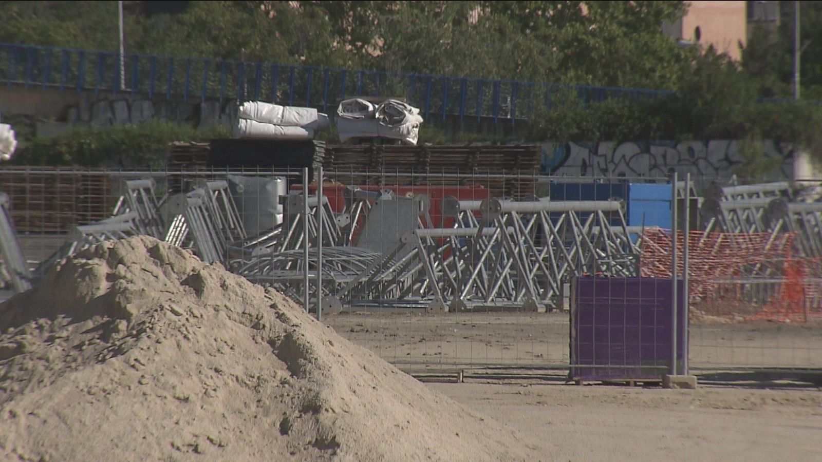 El Ayuntamiento de Madrid paraliza la construcción del Espacio Delicias