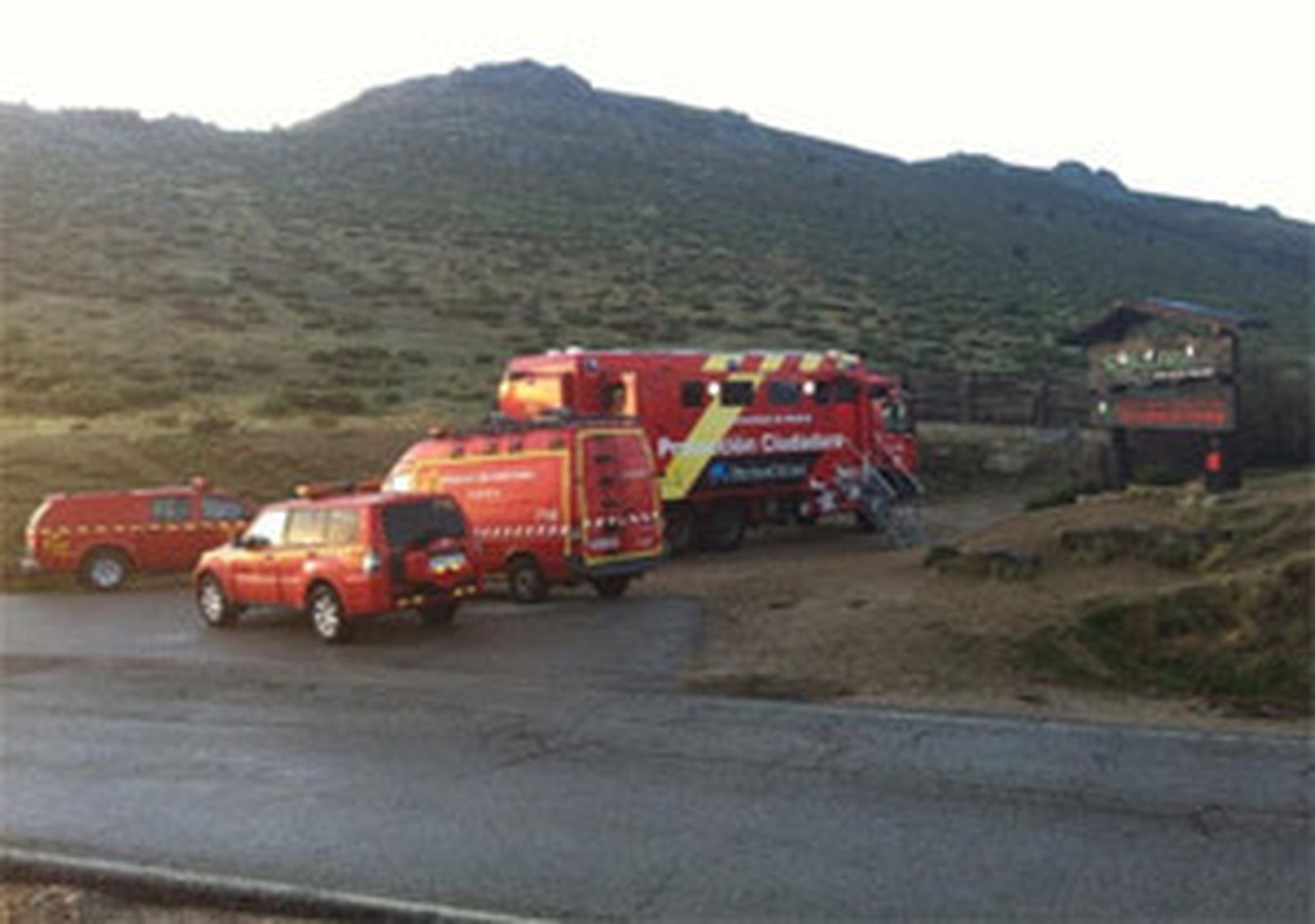 Localizado el montañero que desapareció en la Sierra de Guadarrama