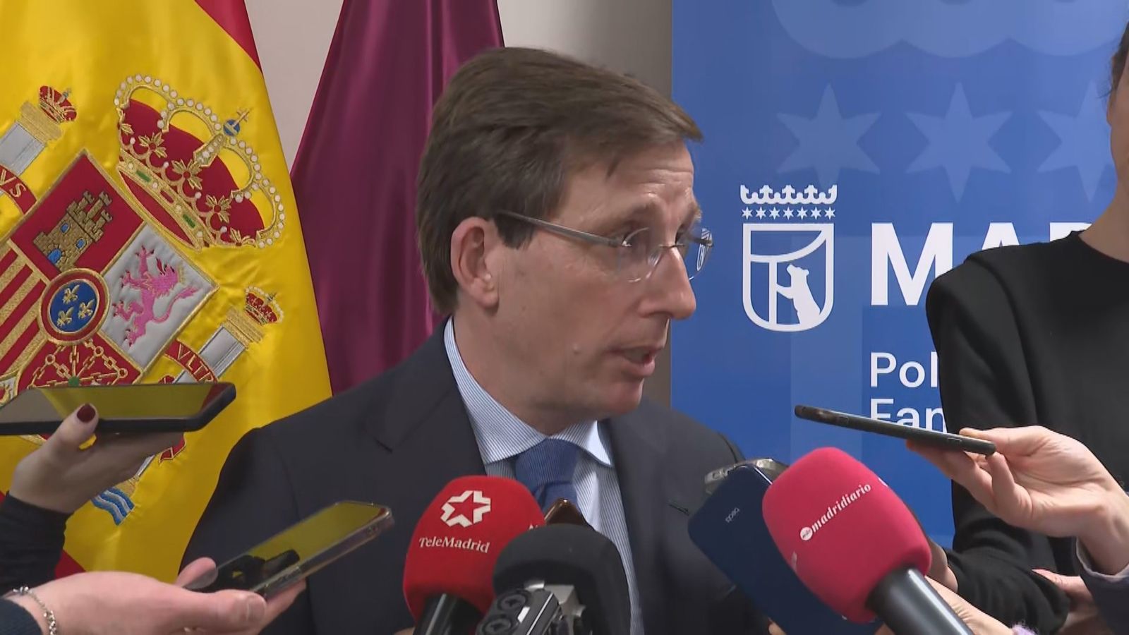 El alcalde de Madrid, José Luis Martínez-Almeida