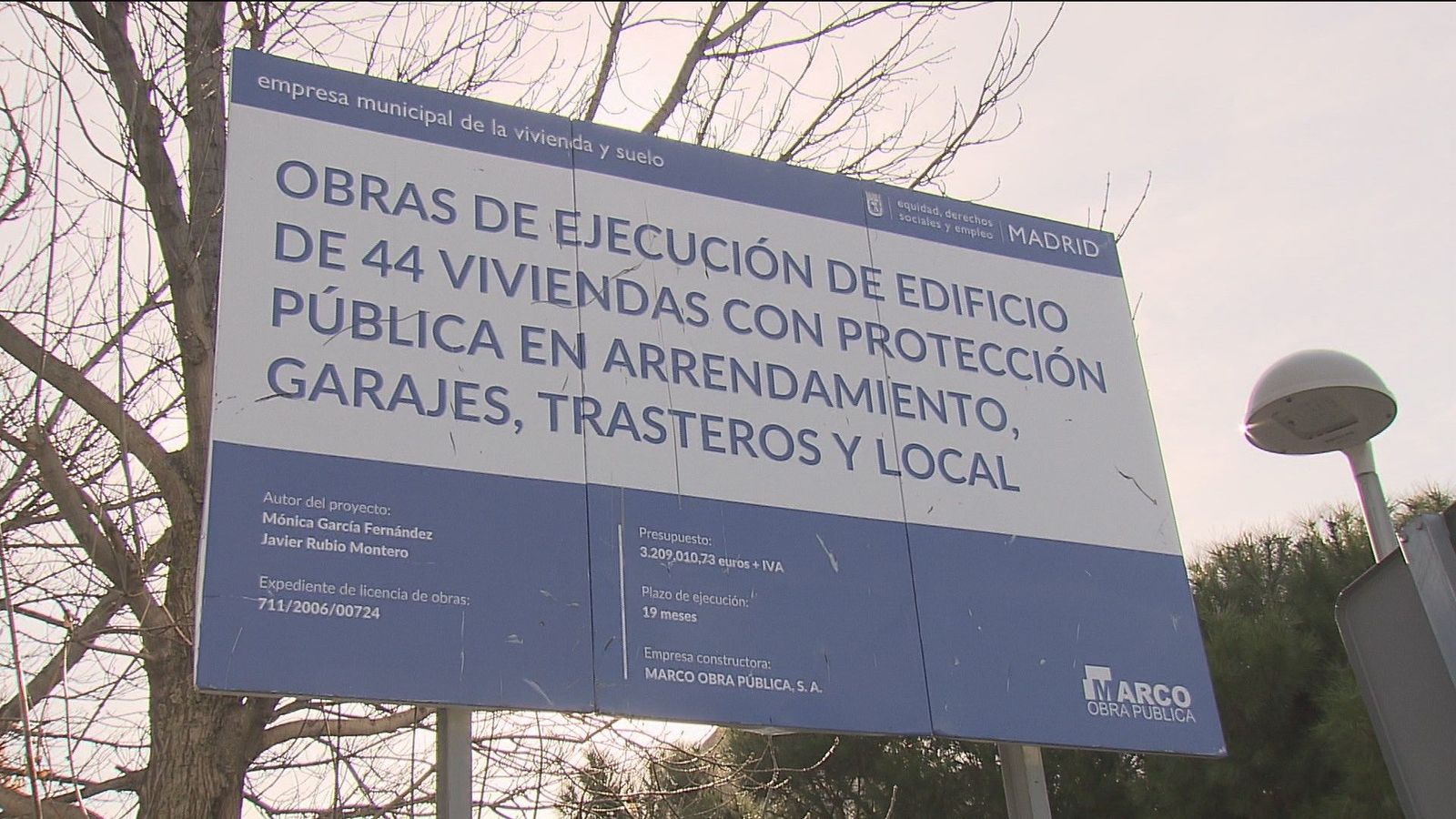 El Ayuntamiento tiene 3.374 viviendas sociales en construcción y 29.000 familias en lista de espera