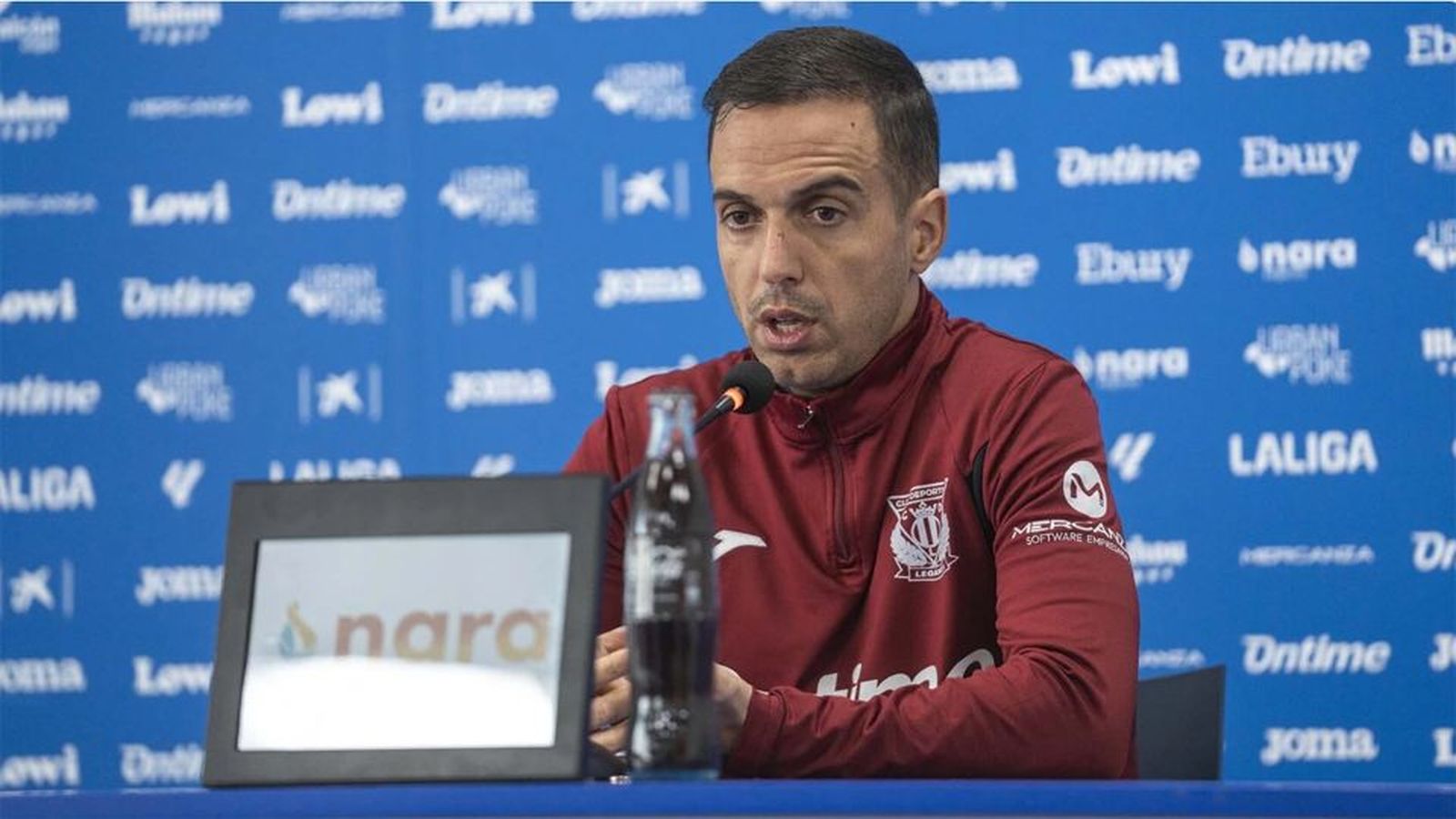 Borja Jiménez, sobre el Rayo: "Sabemos de la dificultad, pero tenemos que hacernos fuertes en casa"