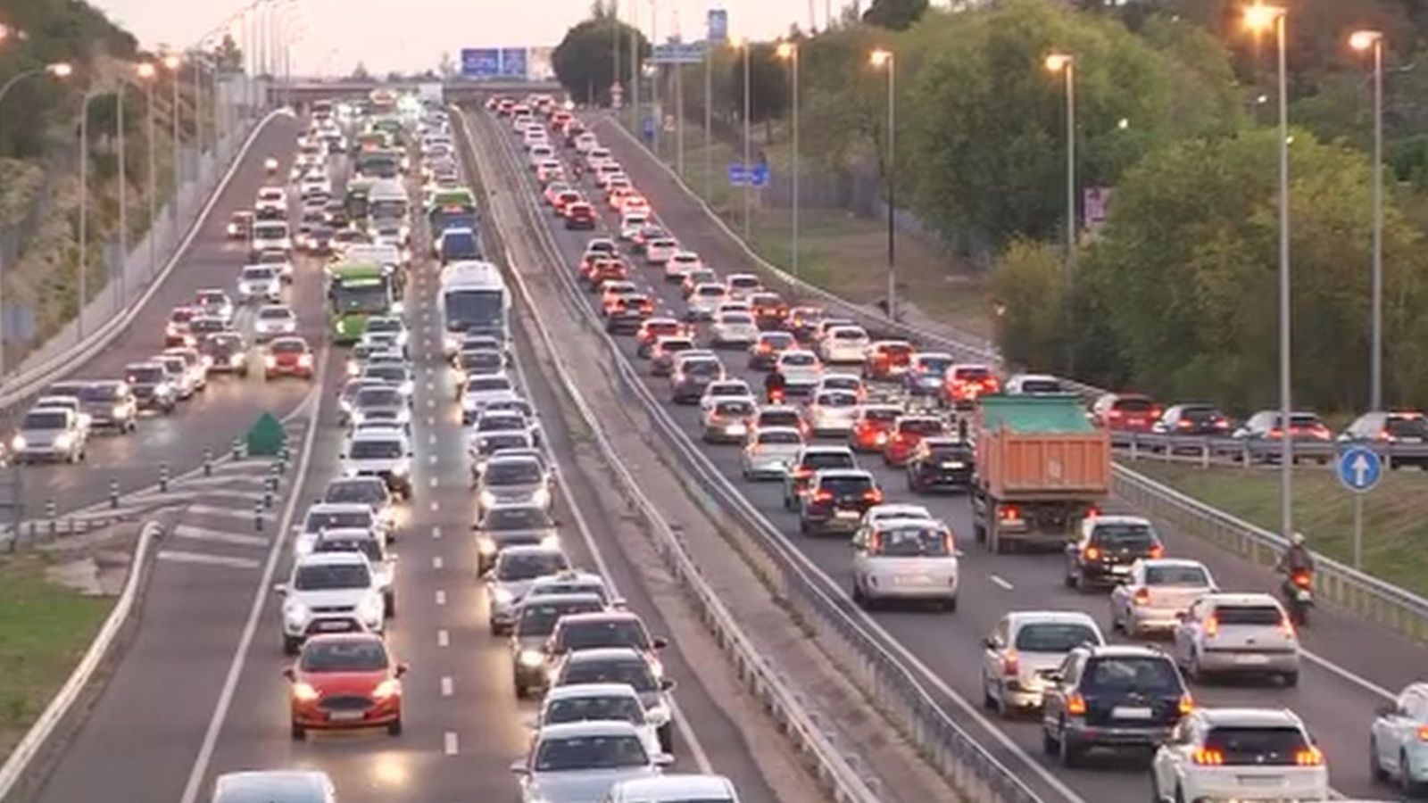 La carretera M-607, una auténtica 'ratonera' para los conductores
