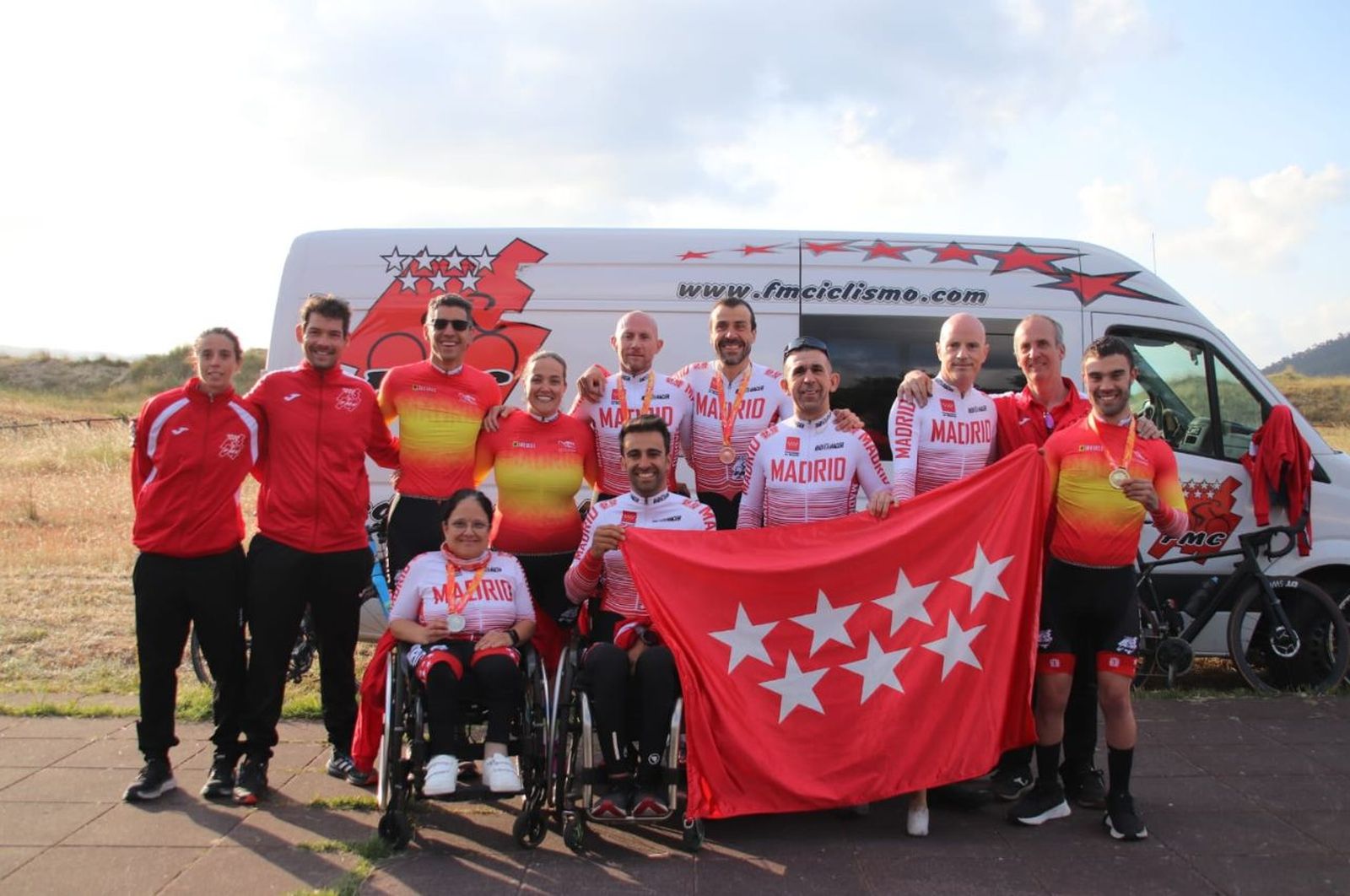 Selección madrileña de Ciclismo Paralímpico