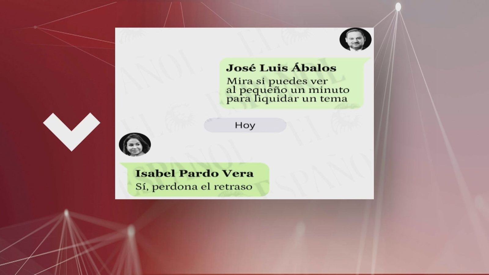 Pardo de Vera mantuvo citas con Ábalos cuando ya había sido cesado y recibía encargos sobre Cerdán