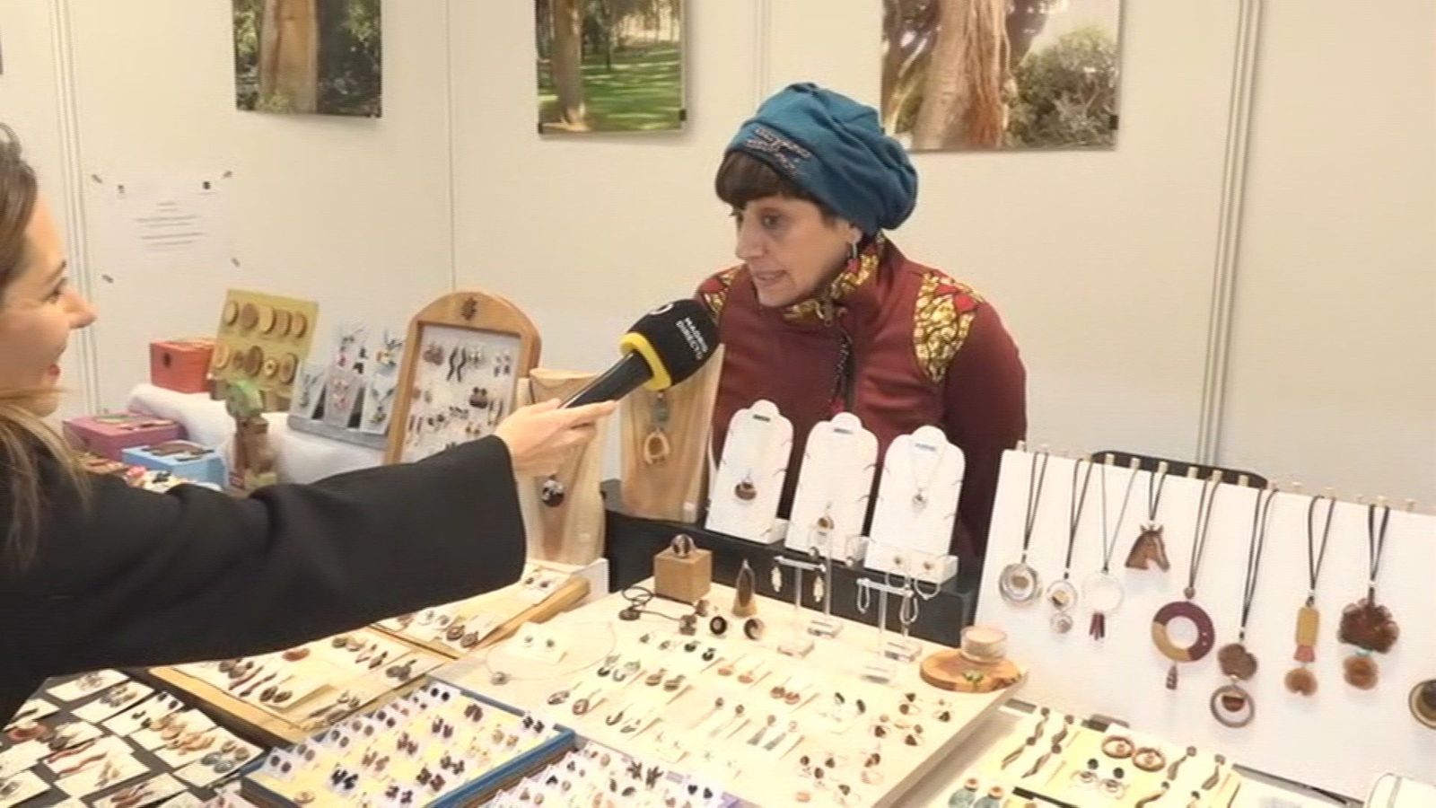 Arranca el mercadillo navideño artesanal de Recoletos