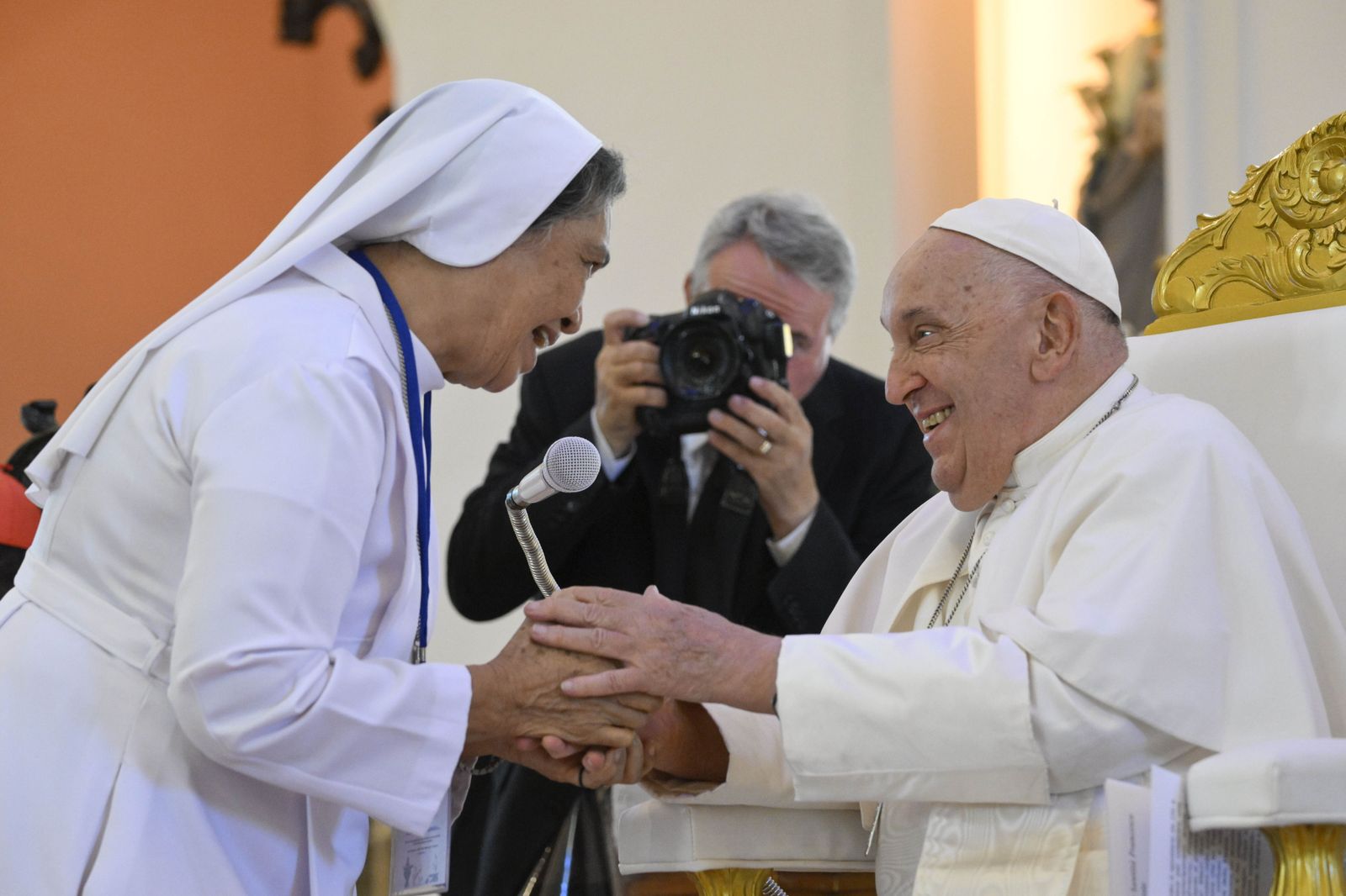 El papa en Timor Oriental