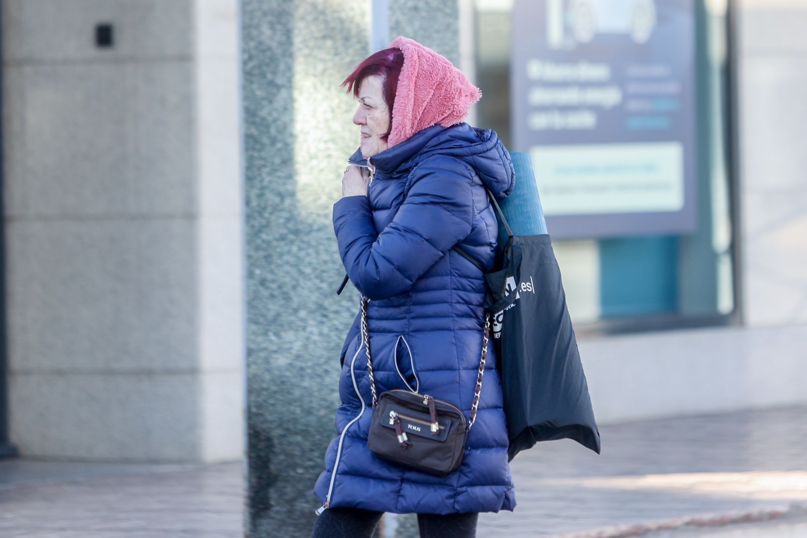 Frío en Madrid