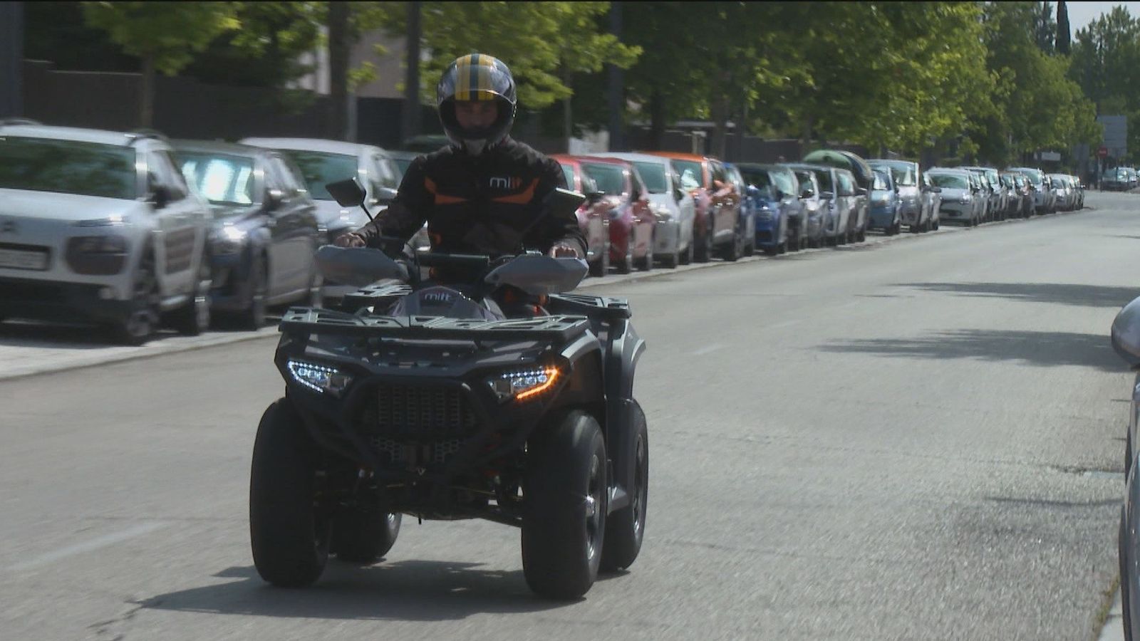 Los riesgos de circular en un quad