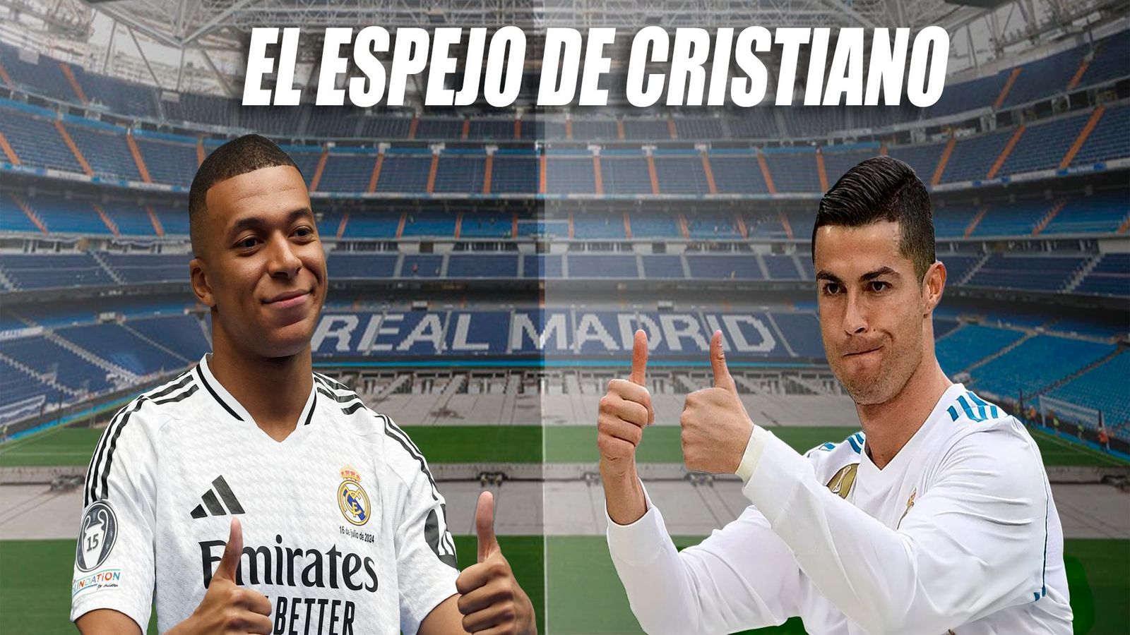Cristiano Ronaldo, el espejo en el que se refleja Mbappé