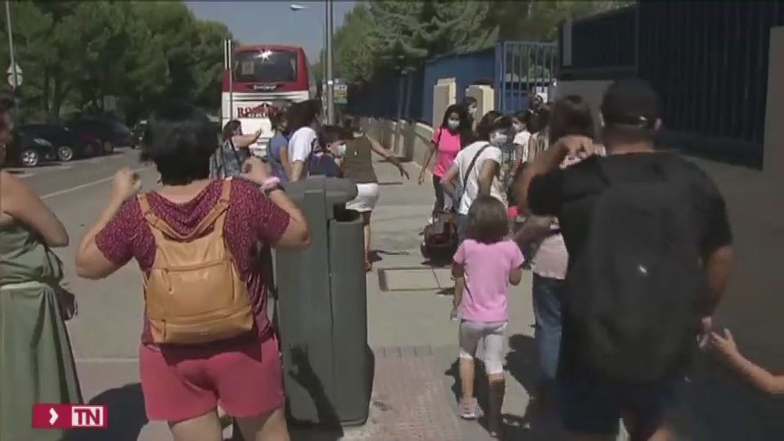 Goteo de clases confinadas en varios colegios de Madrid